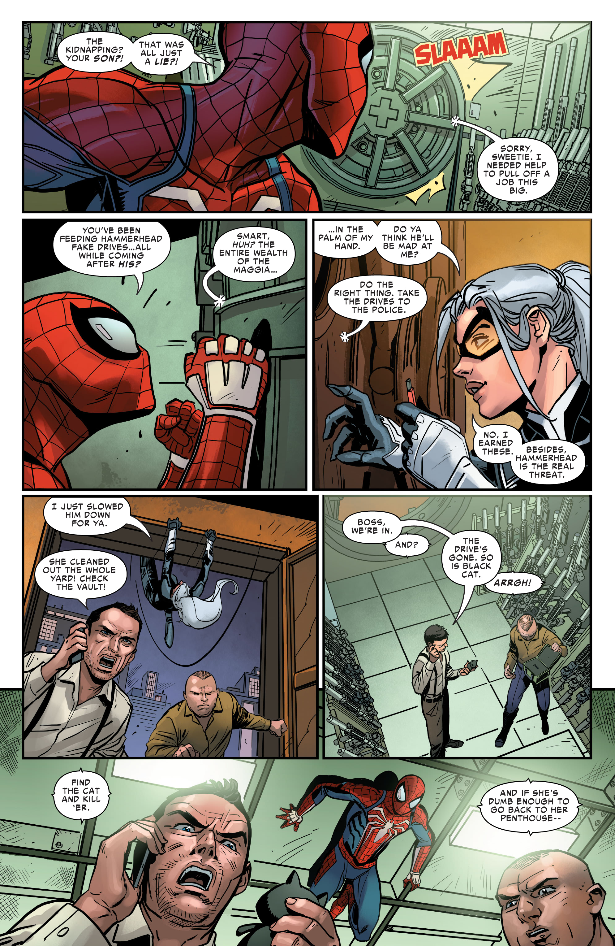 Marvel's Spider-Man: The Black Cat Strikes (2020) issue 3 - Page 19