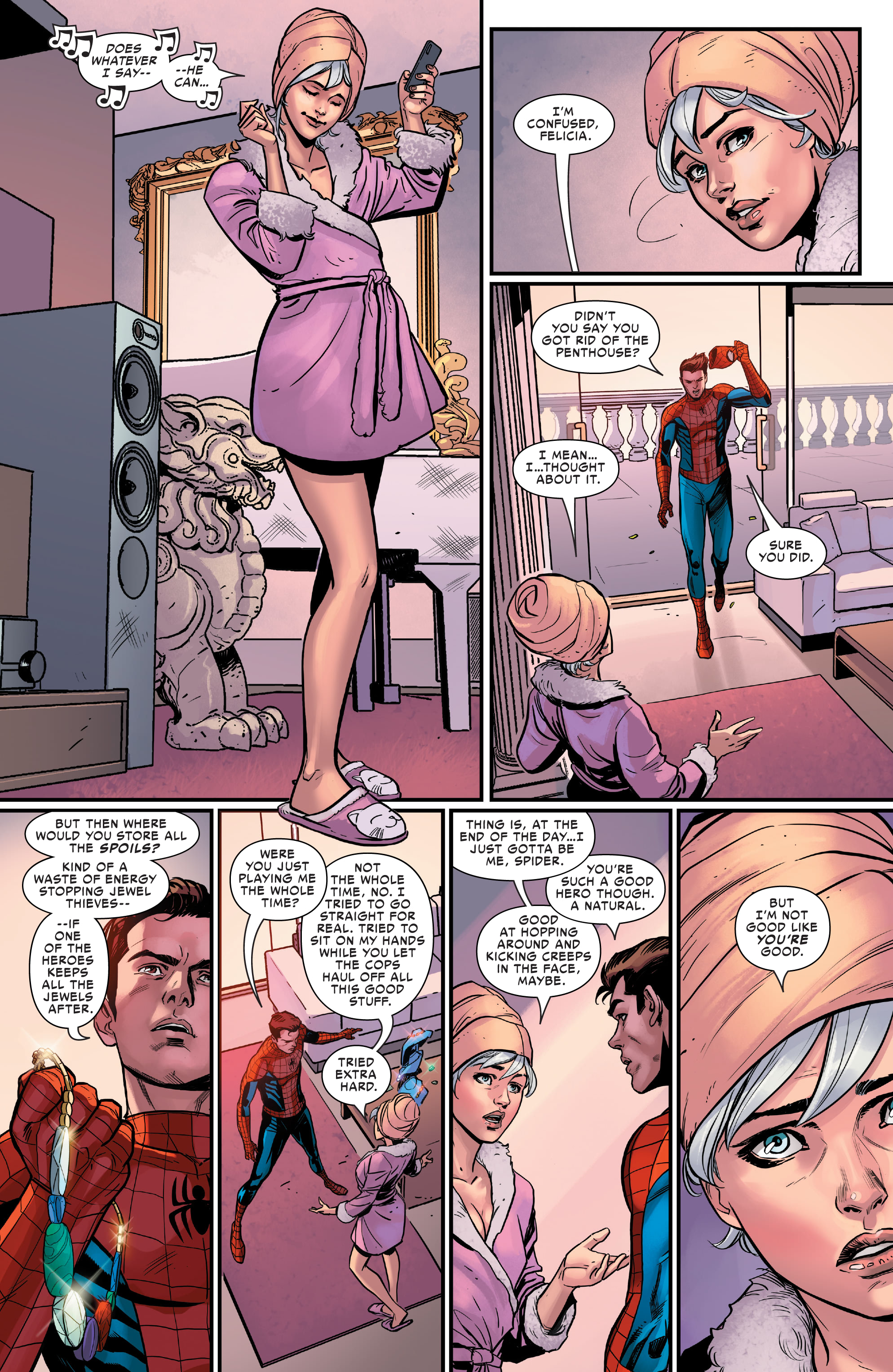 Marvel's Spider-Man: The Black Cat Strikes (2020) issue 4 - Page 17