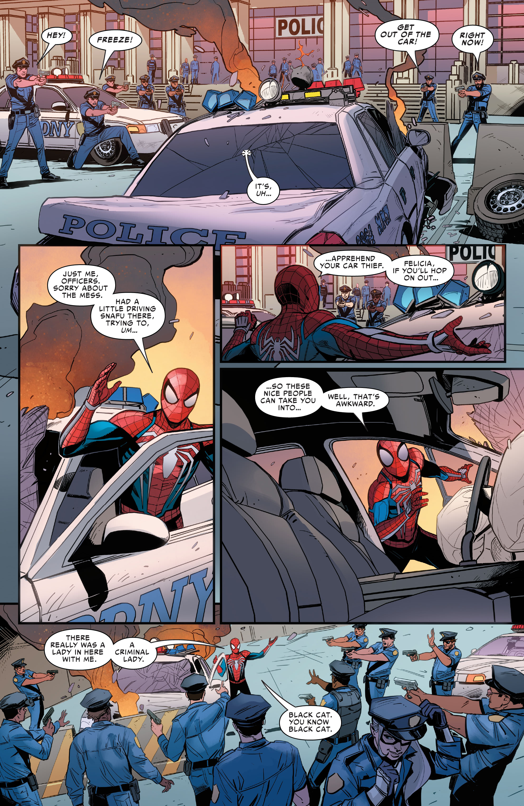 Marvel's Spider-Man: The Black Cat Strikes (2020) issue 5 - Page 16