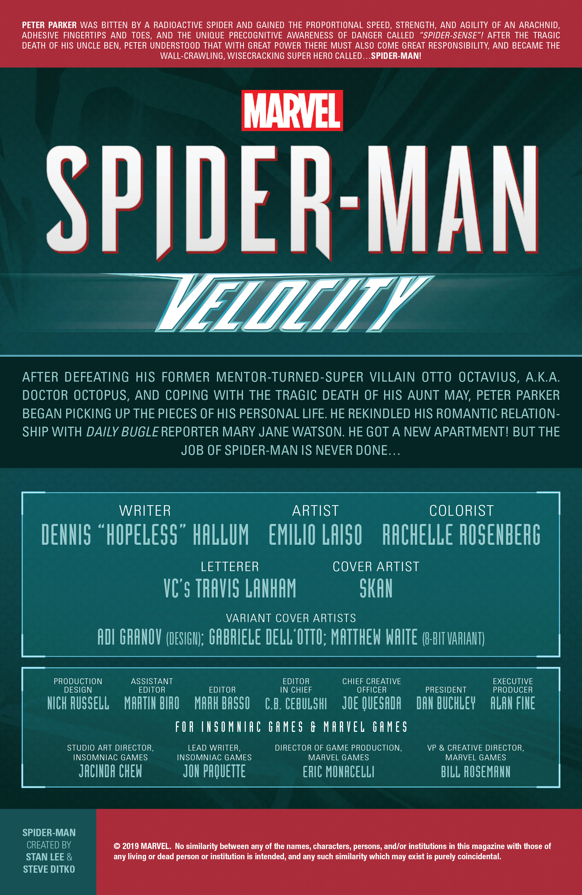 Marvel's Spider-Man: Velocity (2019-): Chapter 1 - Page 2