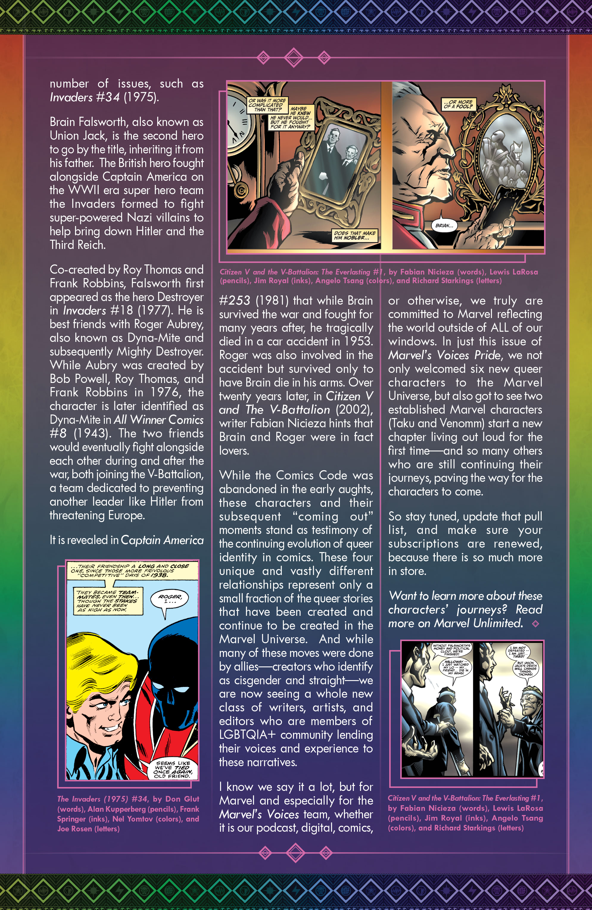 Marvel's Voices: Pride (2022-) issue 1 - Page 27