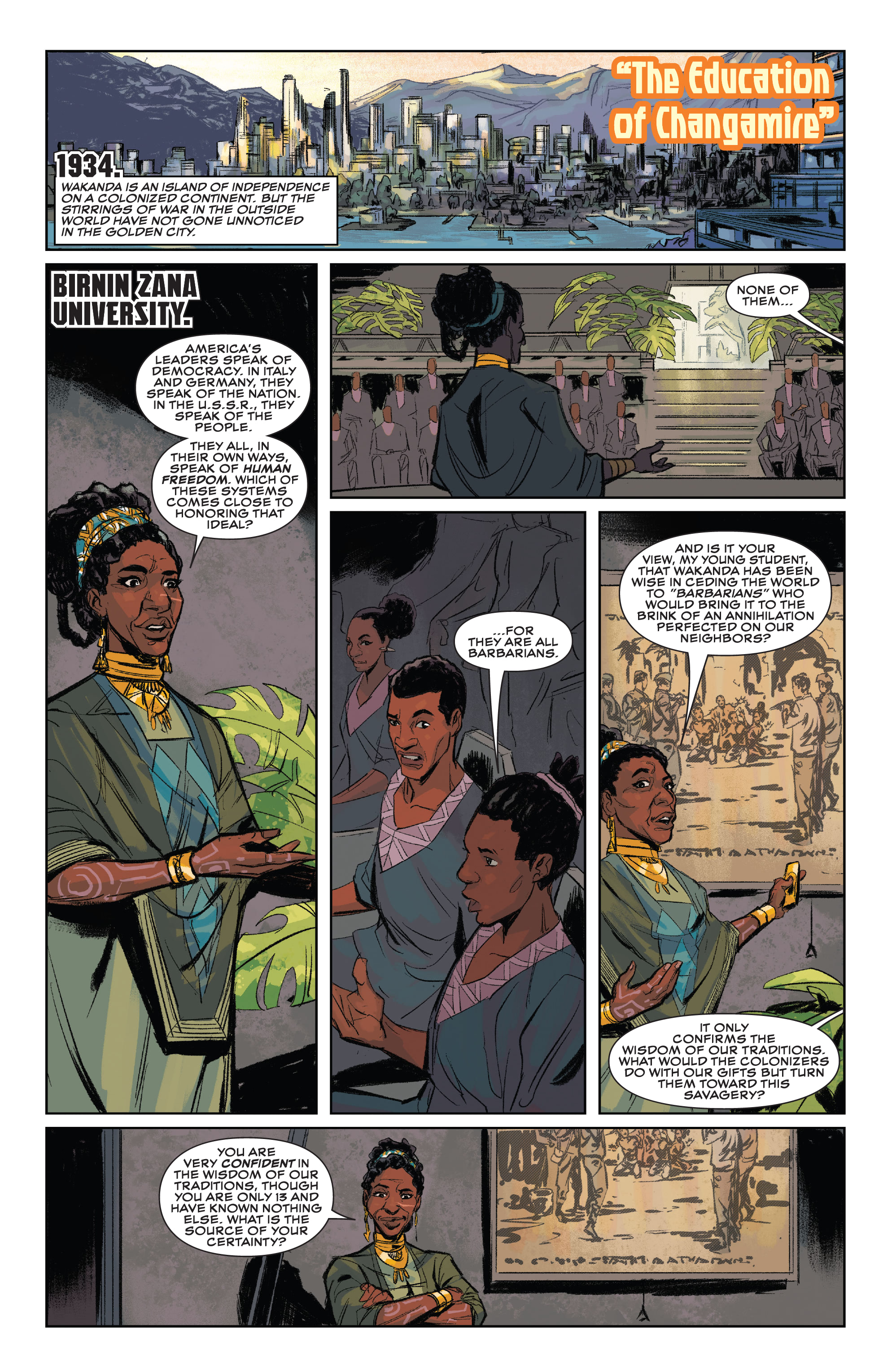 Marvel's Voices: Wakanda Forever (2023-) issue 1 - Page 15