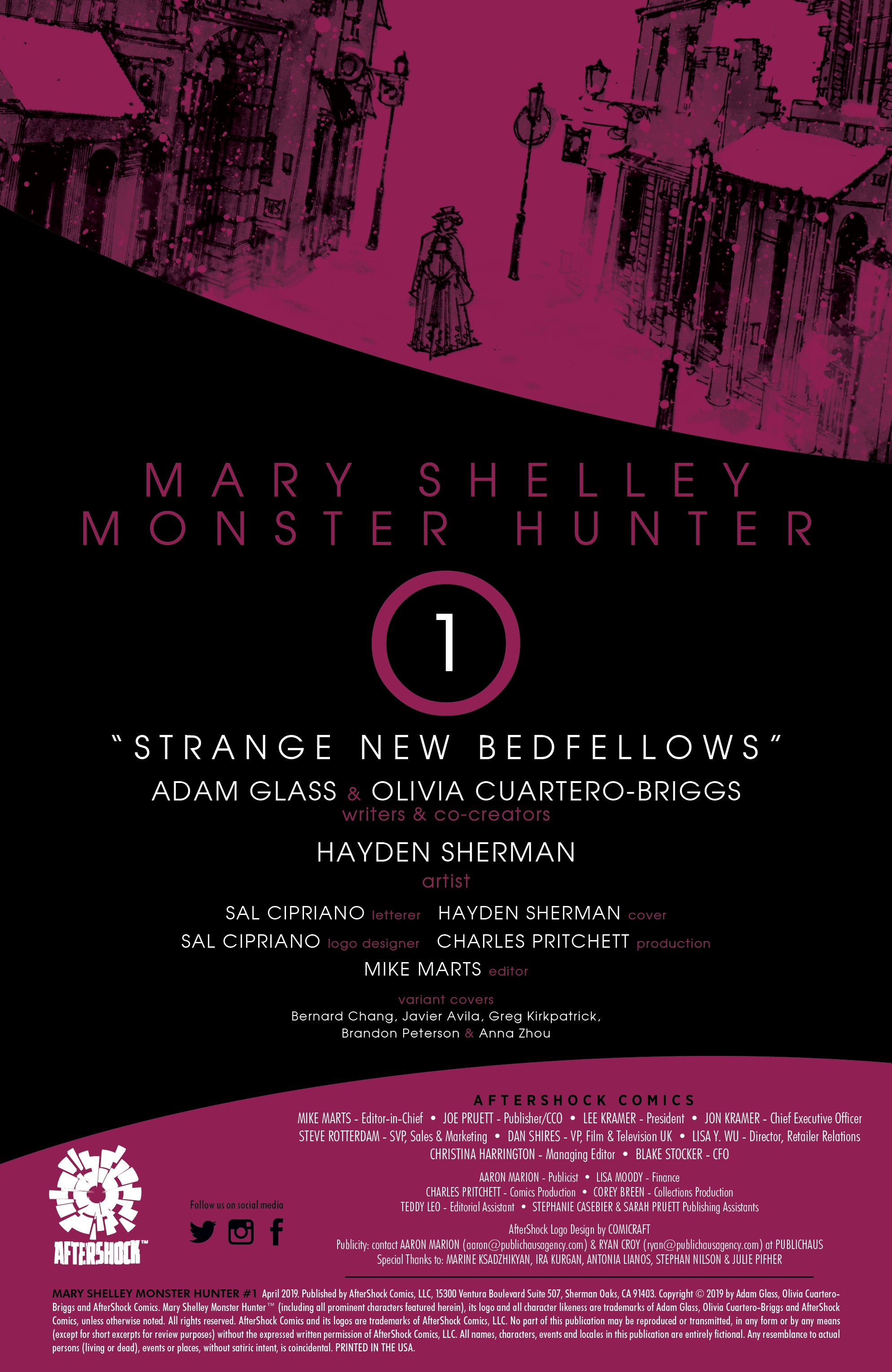 Mary Shelley Monster Hunter (2019-): Chapter 1 - Page 2