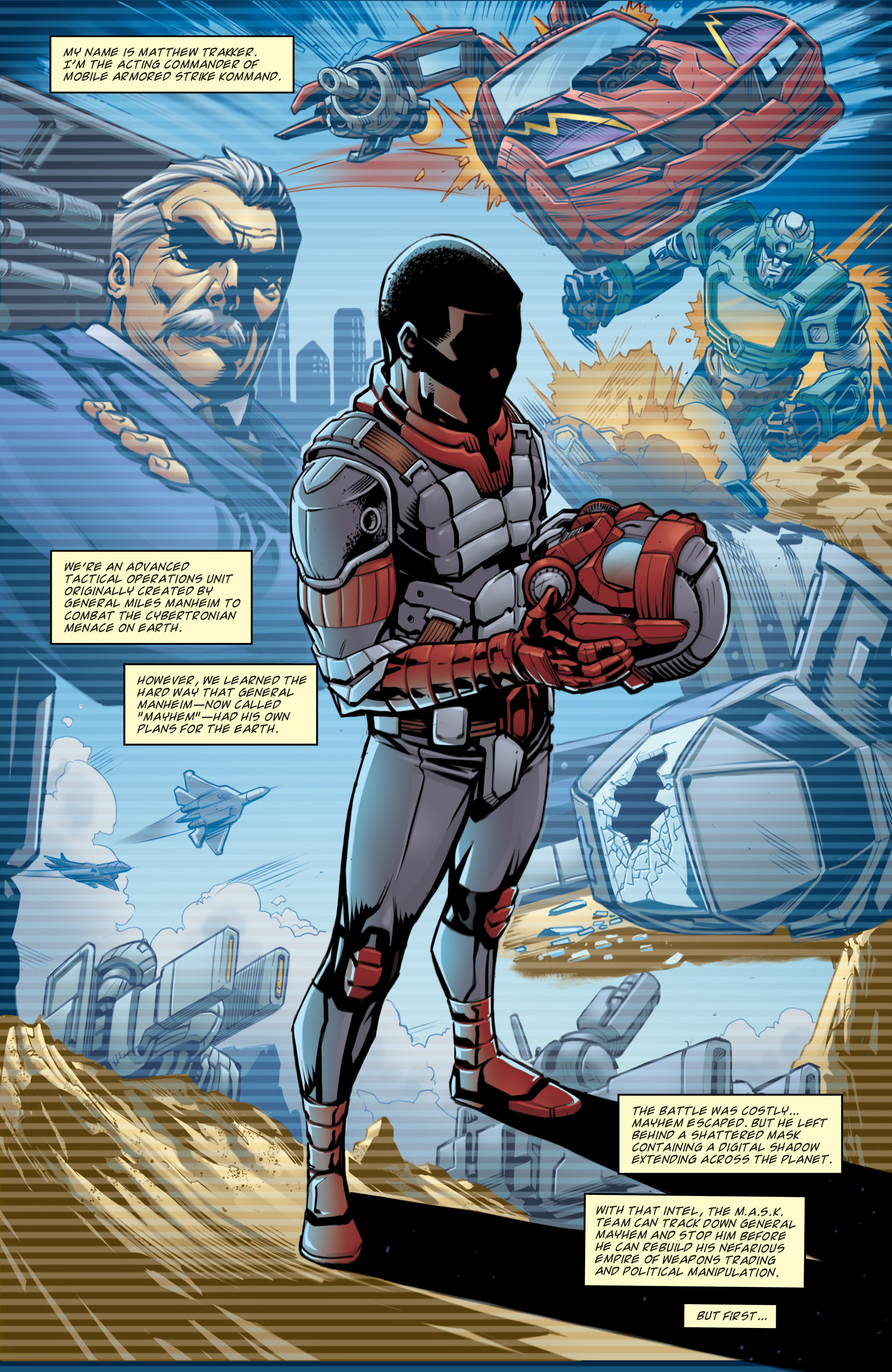 M.A.S.K.: Mobile Armored Strike Kommand issue 1 - Page 5