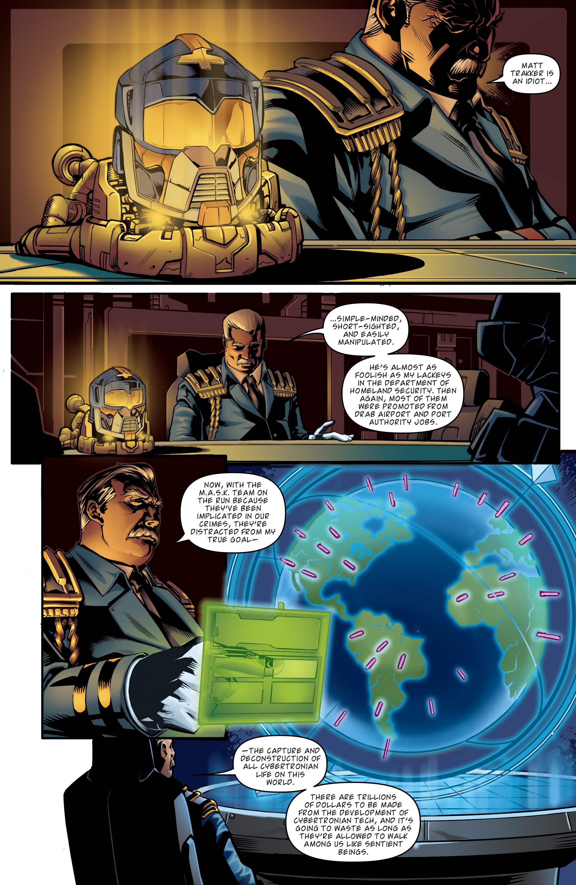 M.A.S.K.: Mobile Armored Strike Kommand issue 1 - Page 11