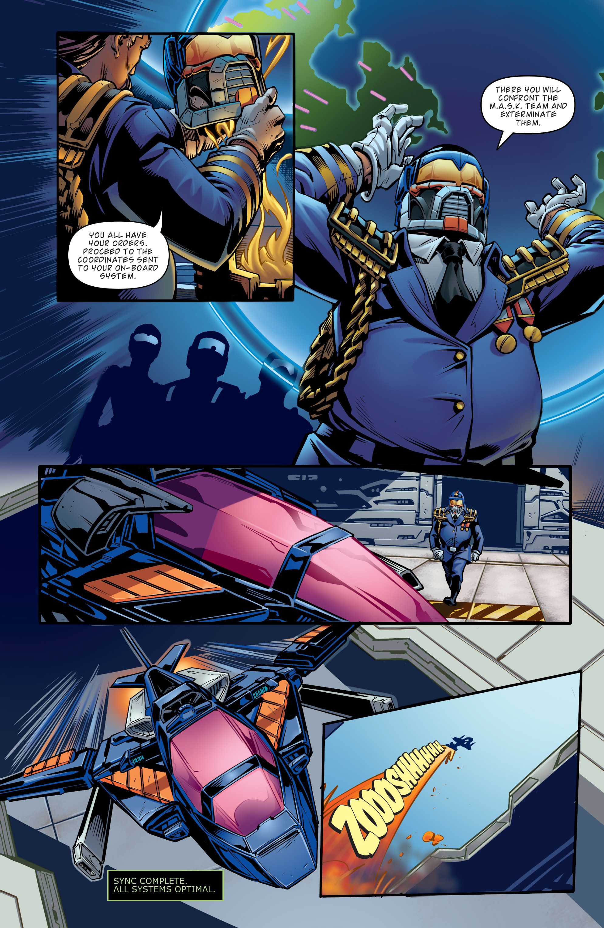 M.A.S.K.: Mobile Armored Strike Kommand issue 1 - Page 12