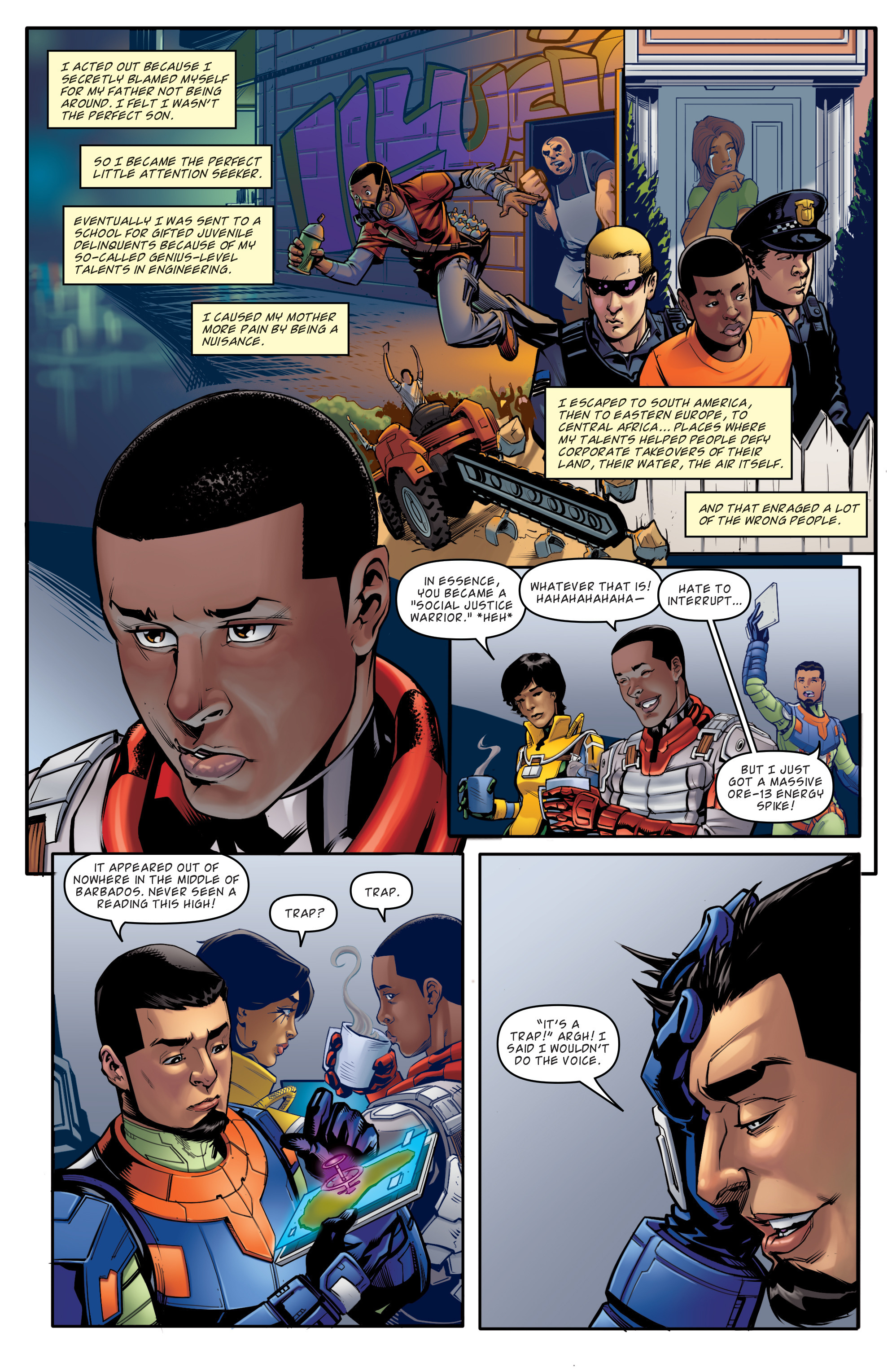 M.A.S.K.: Mobile Armored Strike Kommand issue 1 - Page 15