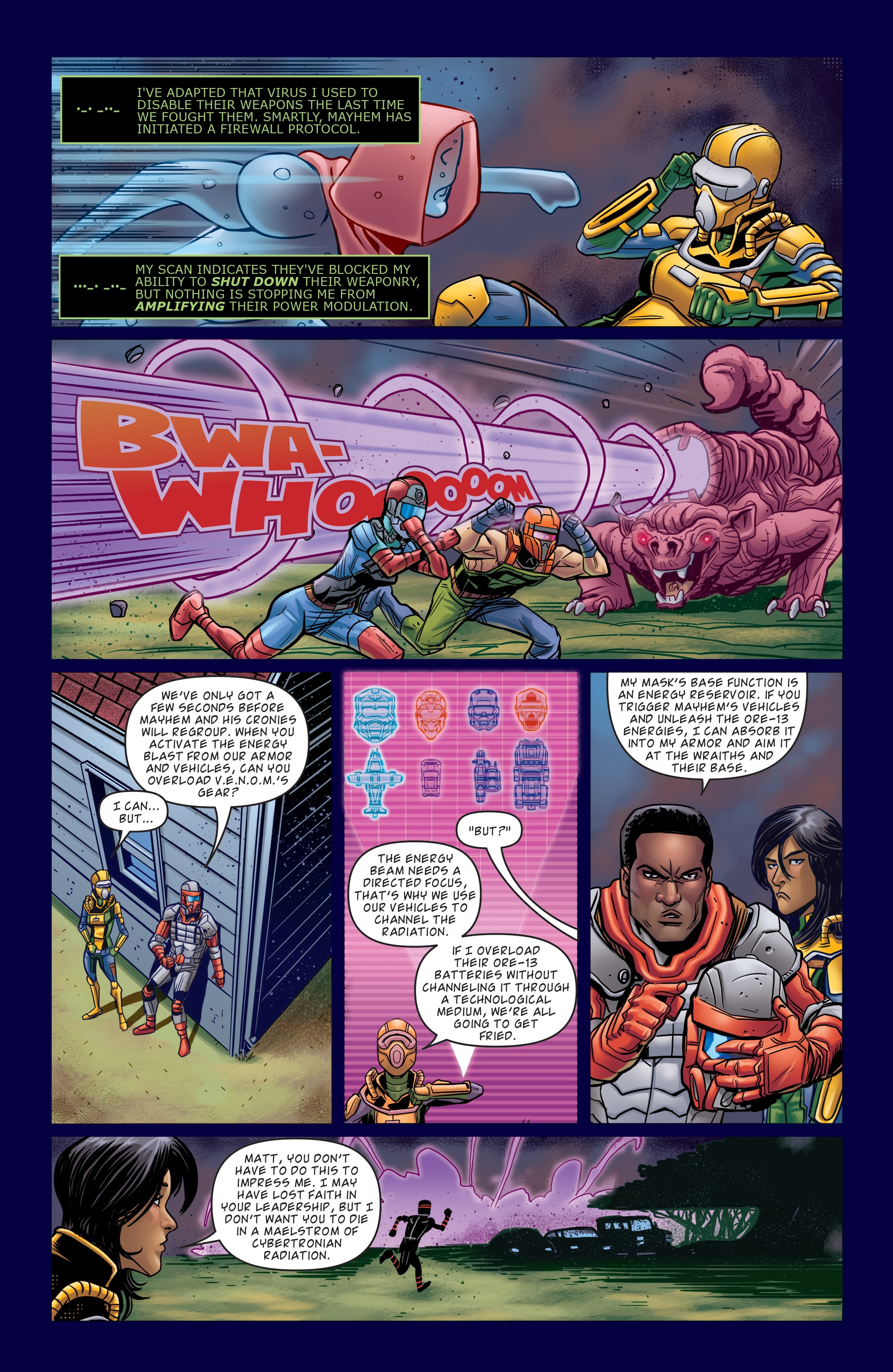 M.A.S.K.: Mobile Armored Strike Kommand issue 10 - Page 11