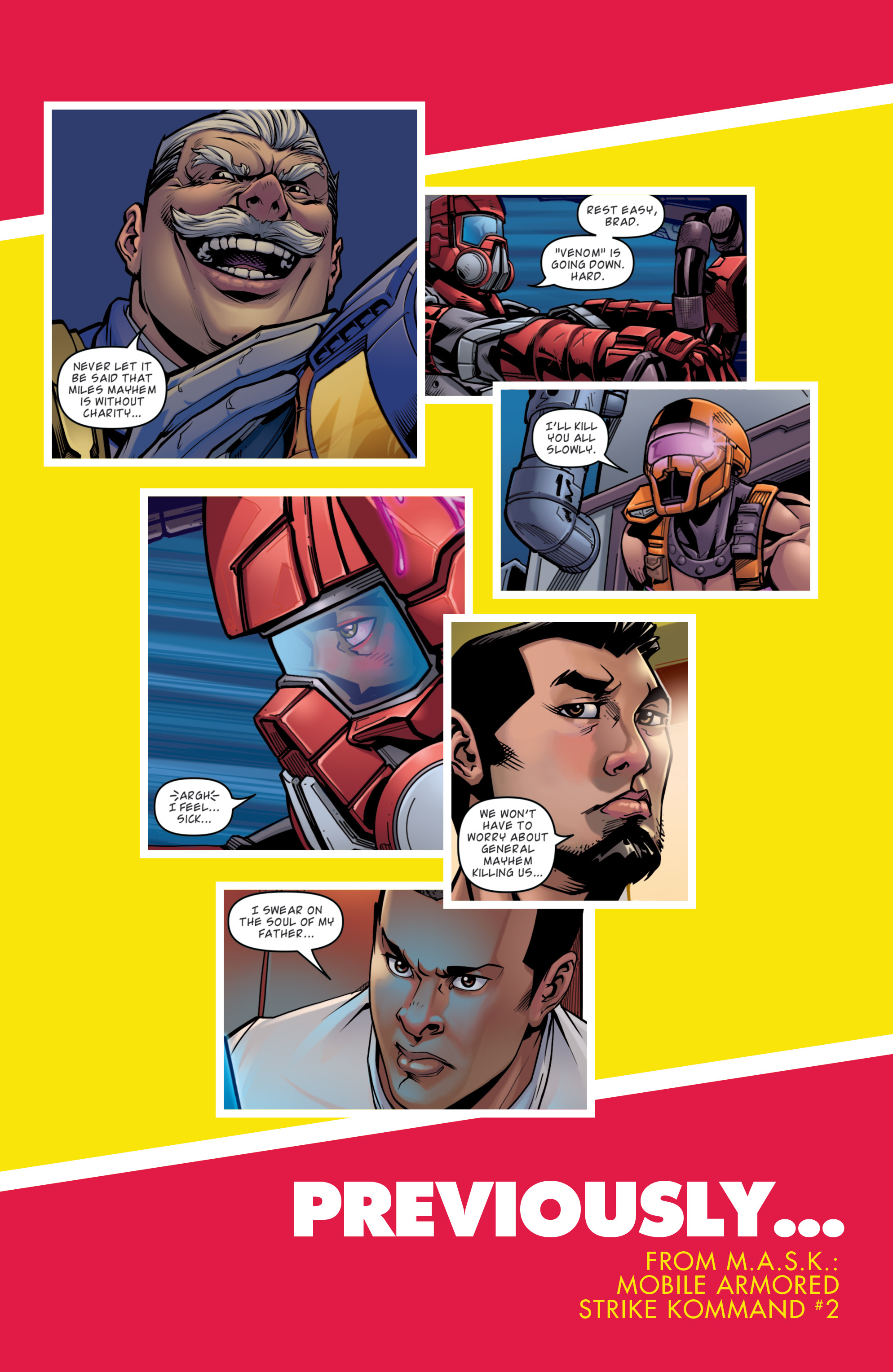 M.A.S.K.: Mobile Armored Strike Kommand issue 3 - Page 4