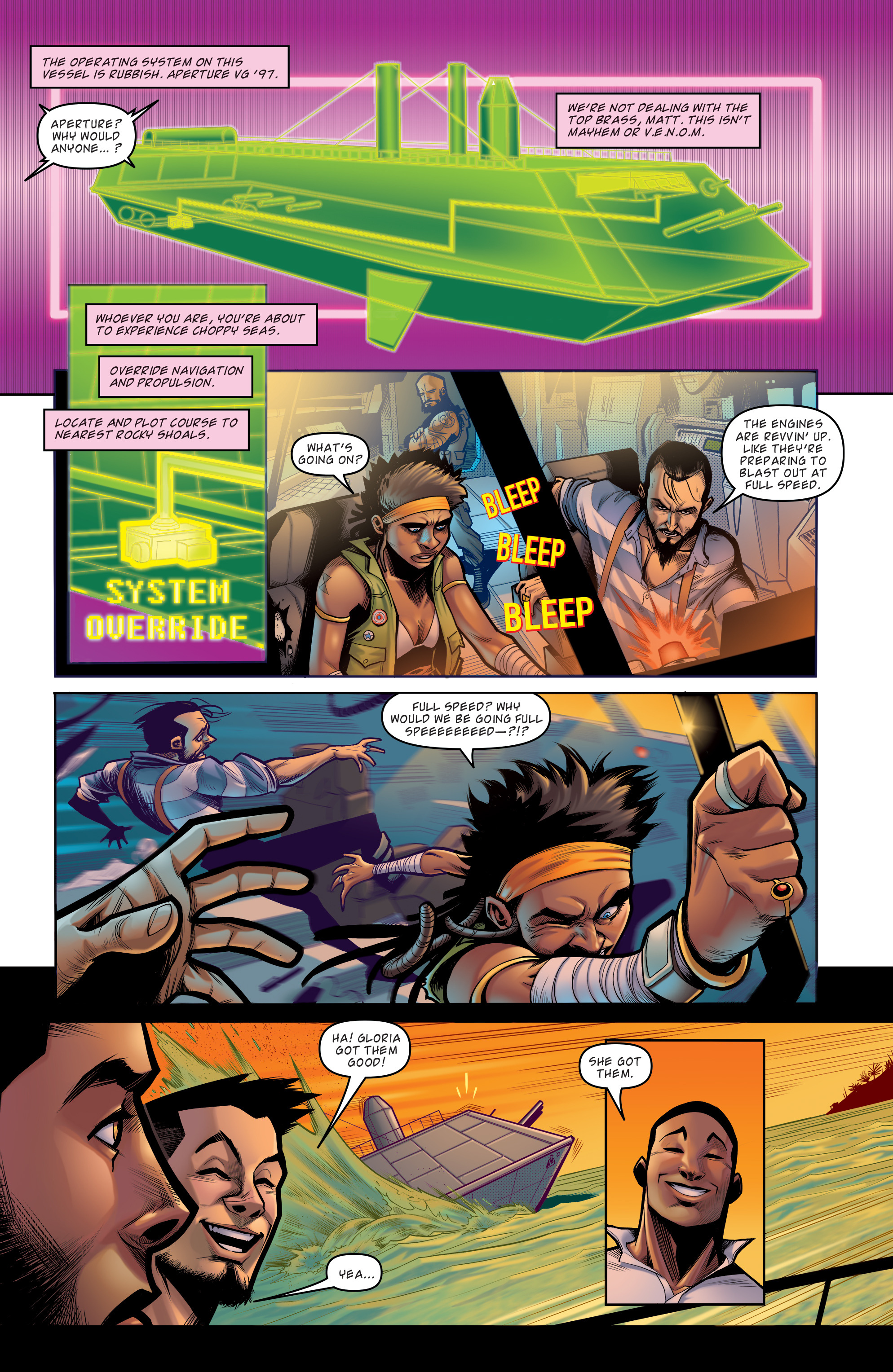 M.A.S.K.: Mobile Armored Strike Kommand issue 3 - Page 11