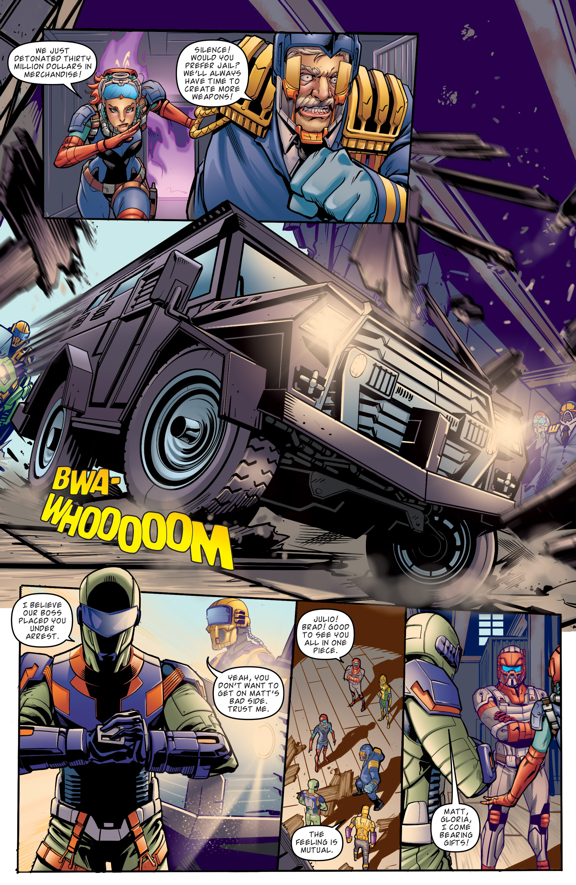 M.A.S.K.: Mobile Armored Strike Kommand issue 4 - Page 21