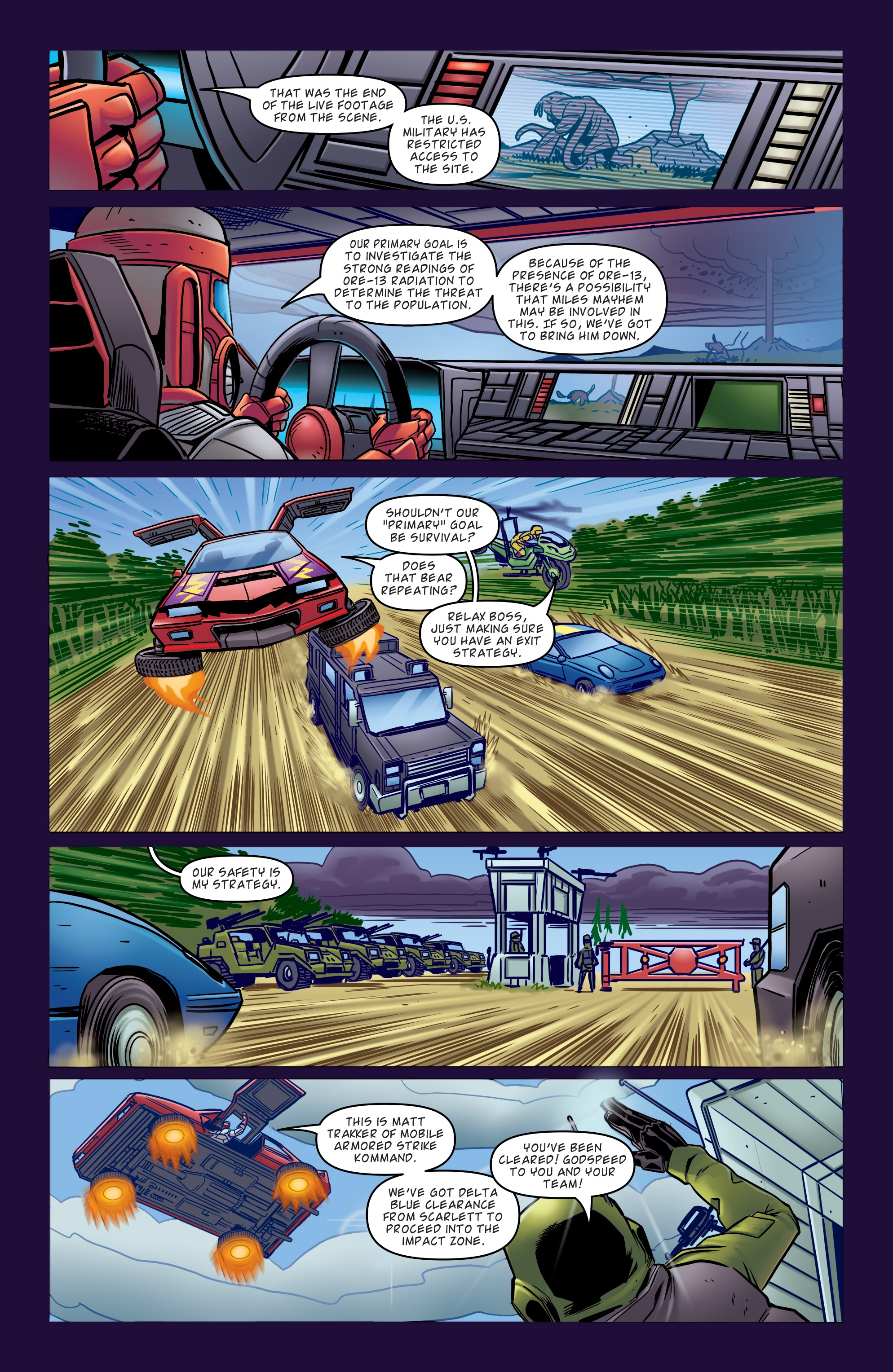 M.A.S.K.: Mobile Armored Strike Kommand issue 8 - Page 7