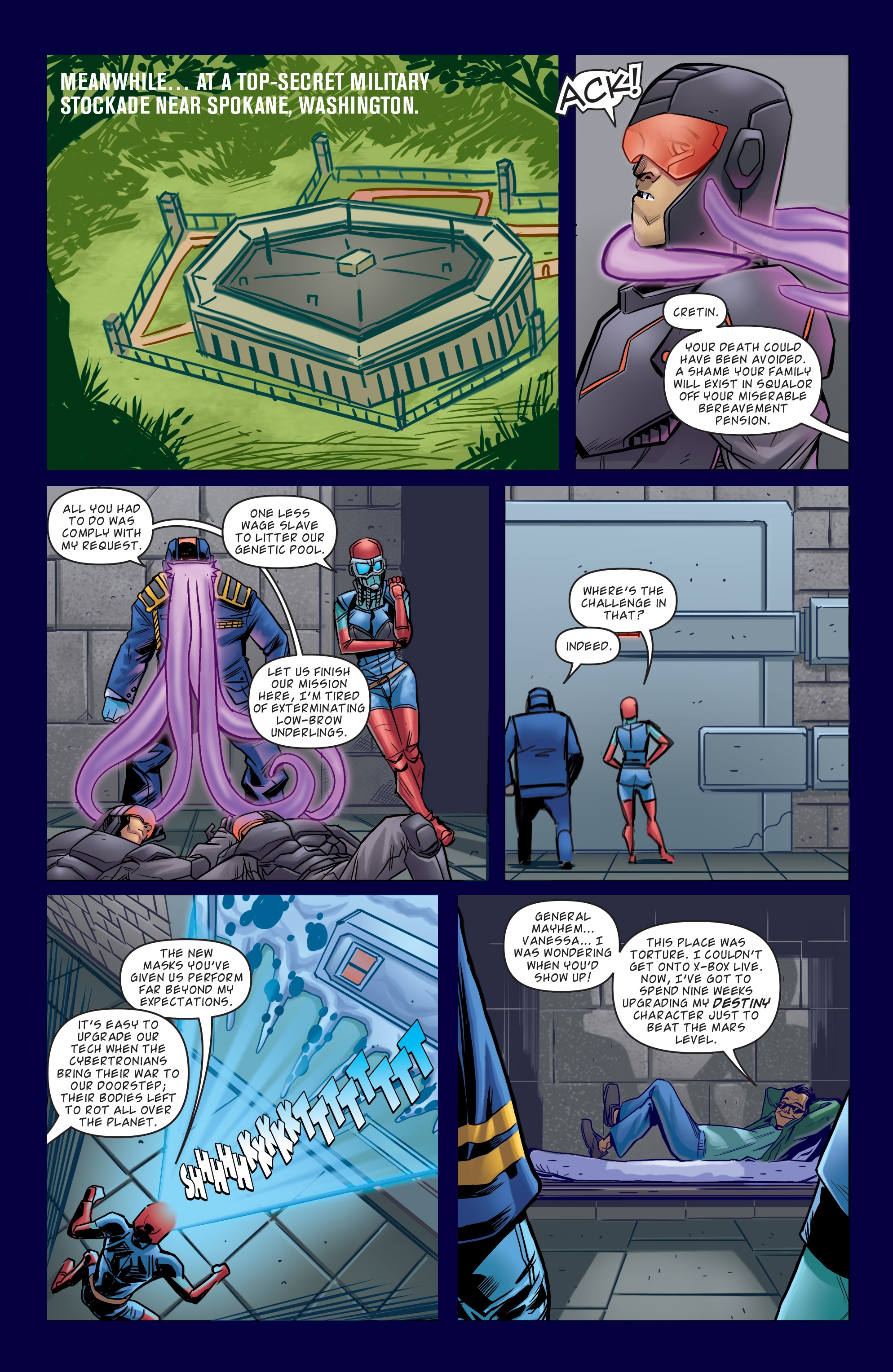 M.A.S.K.: Mobile Armored Strike Kommand issue 9 - Page 9