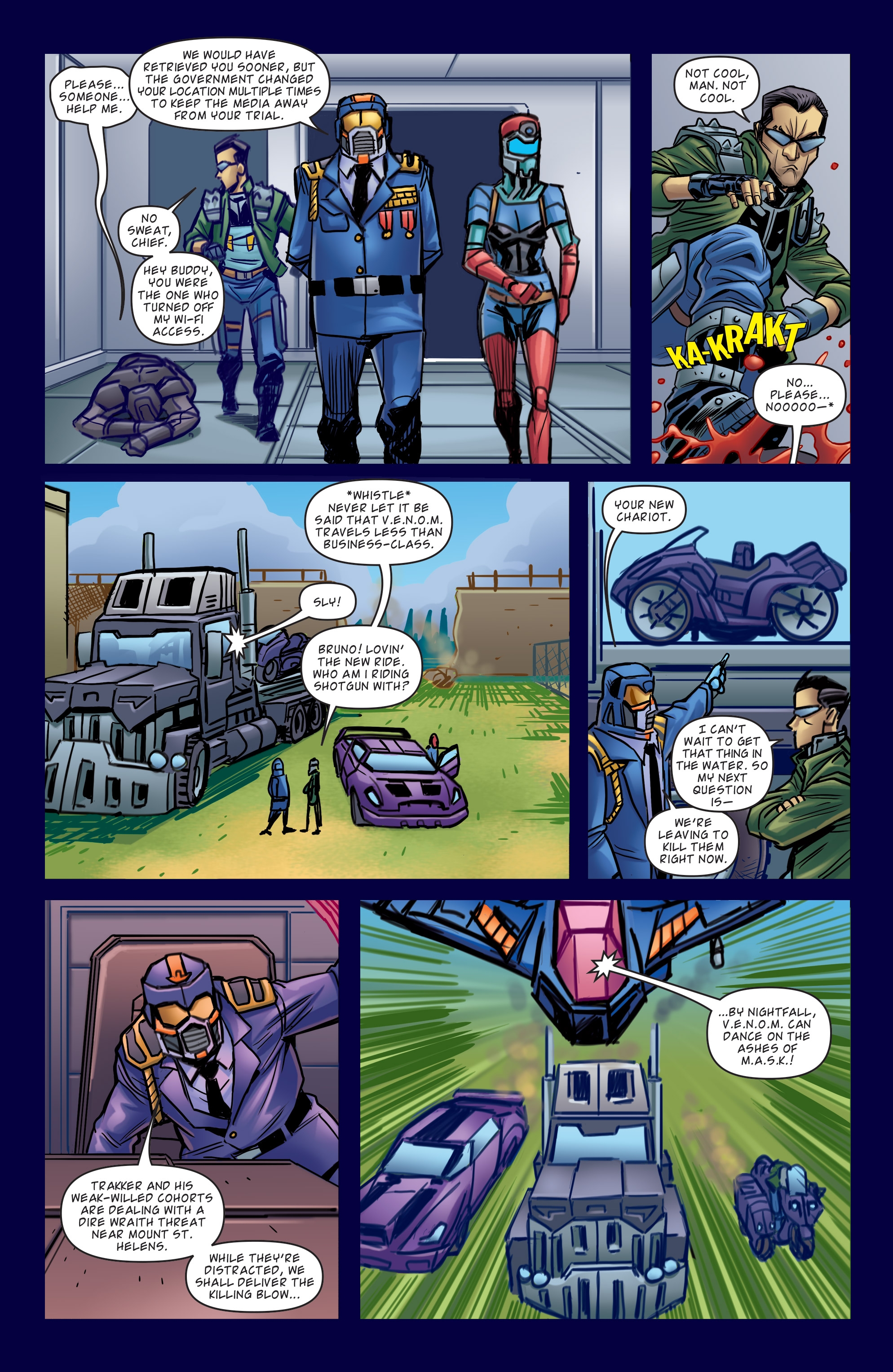 M.A.S.K.: Mobile Armored Strike Kommand issue 9 - Page 10