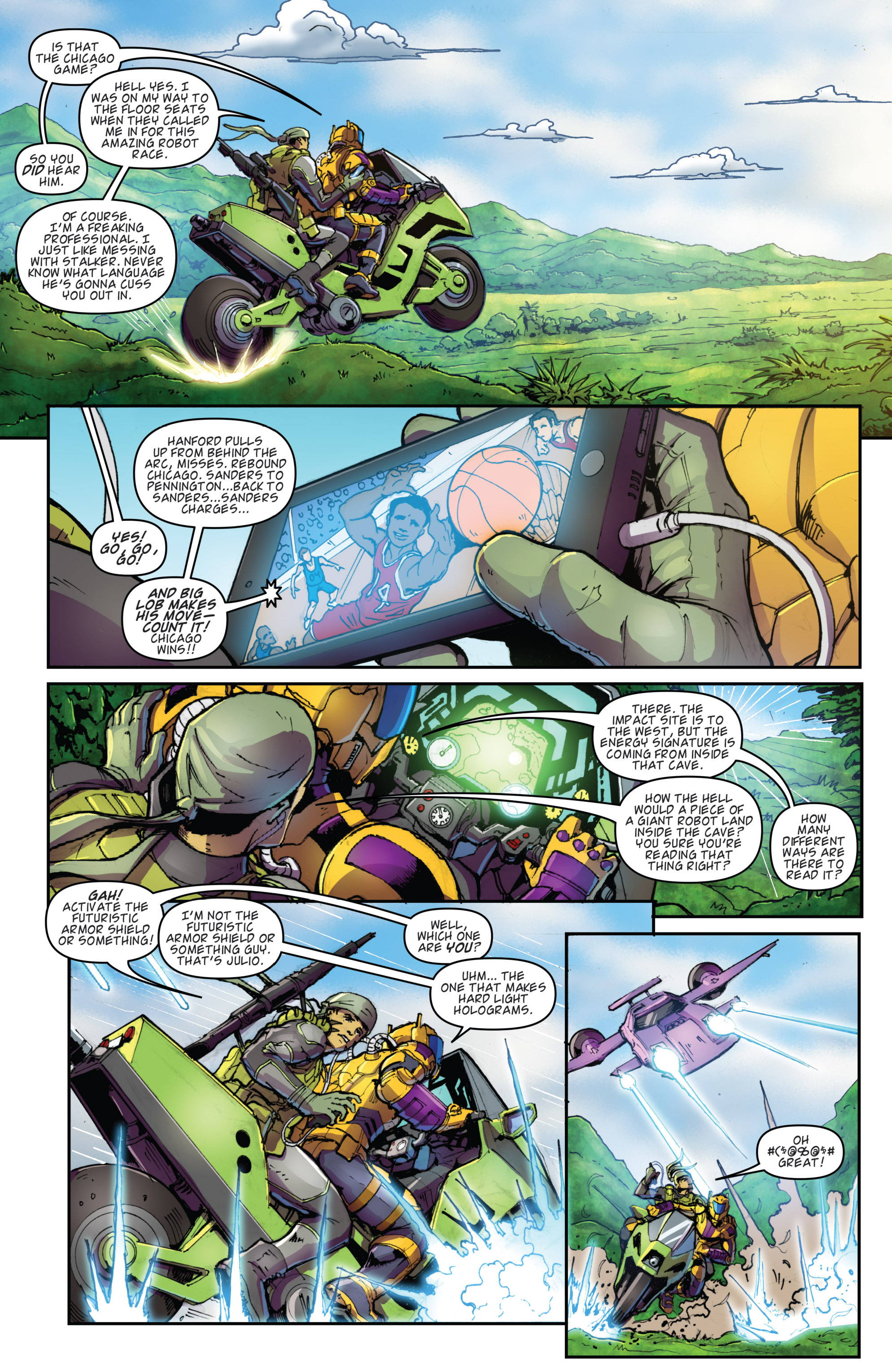 M.A.S.K.: Mobile Armored Strike Kommand issue Annual 2017 - Page 20