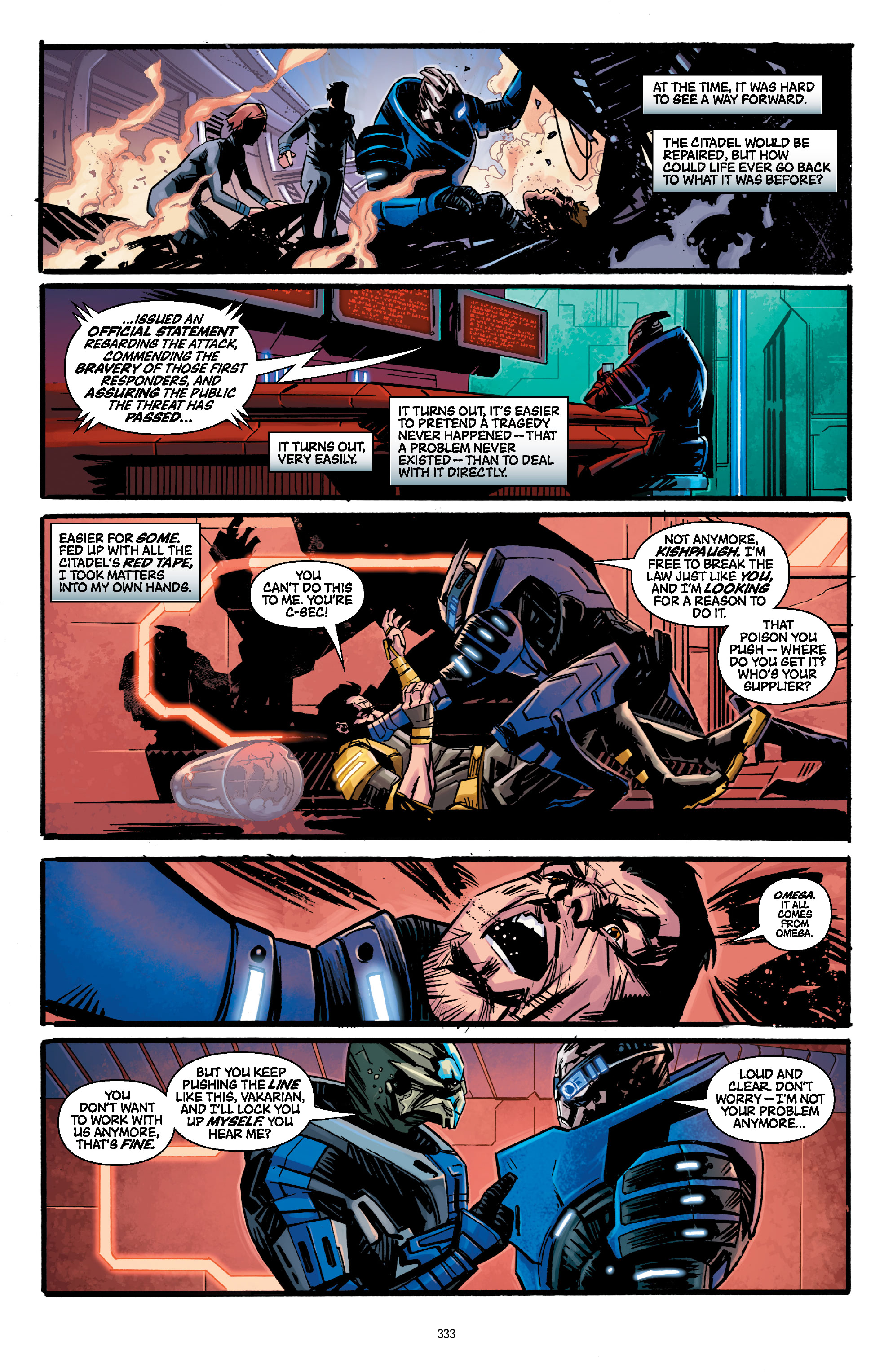 Mass Effect: The Complete Comics (2020) issue Omnibus - Page 333