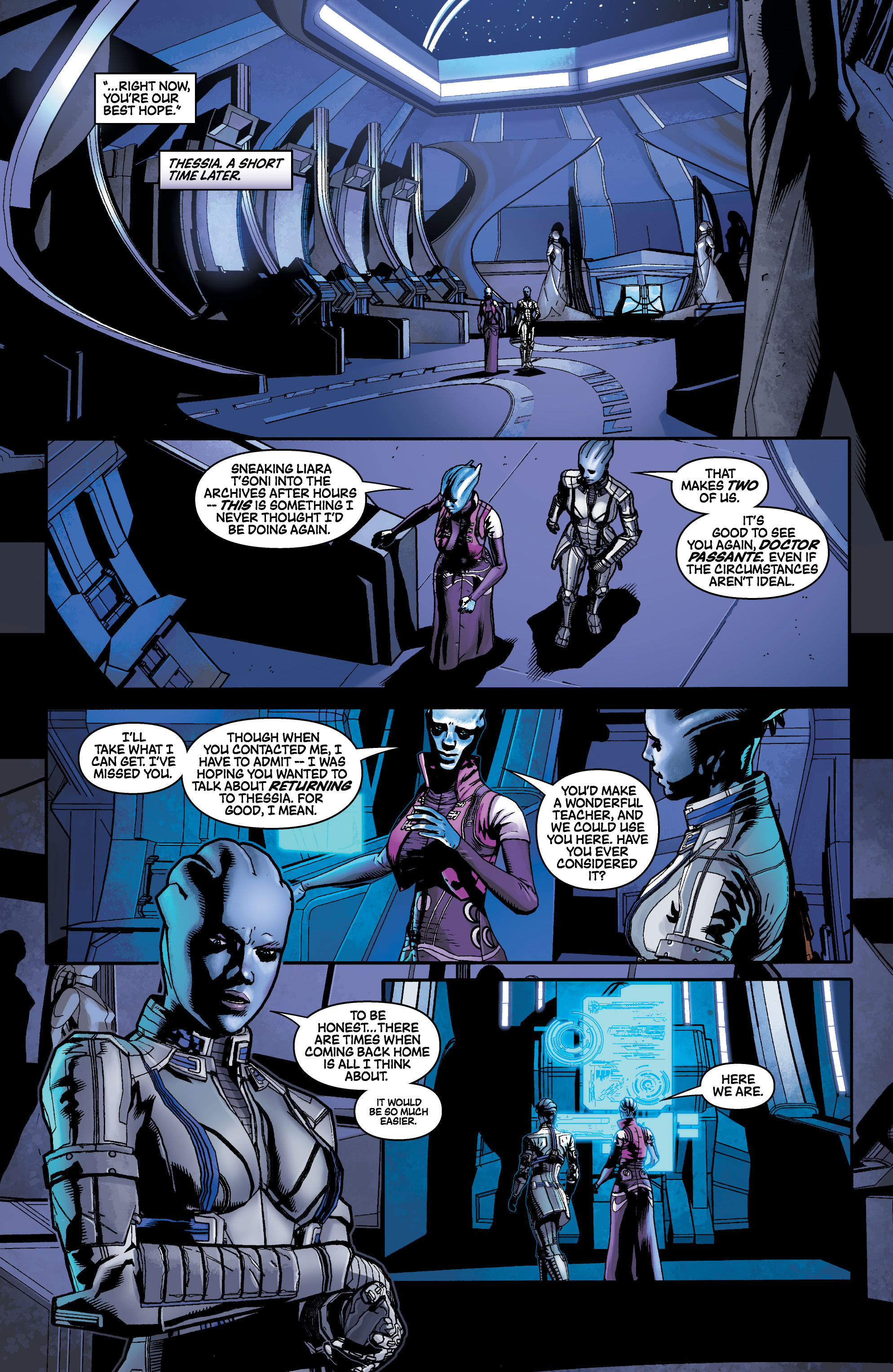 Mass Effect: The Complete Comics (2020) issue Omnibus - Page 351