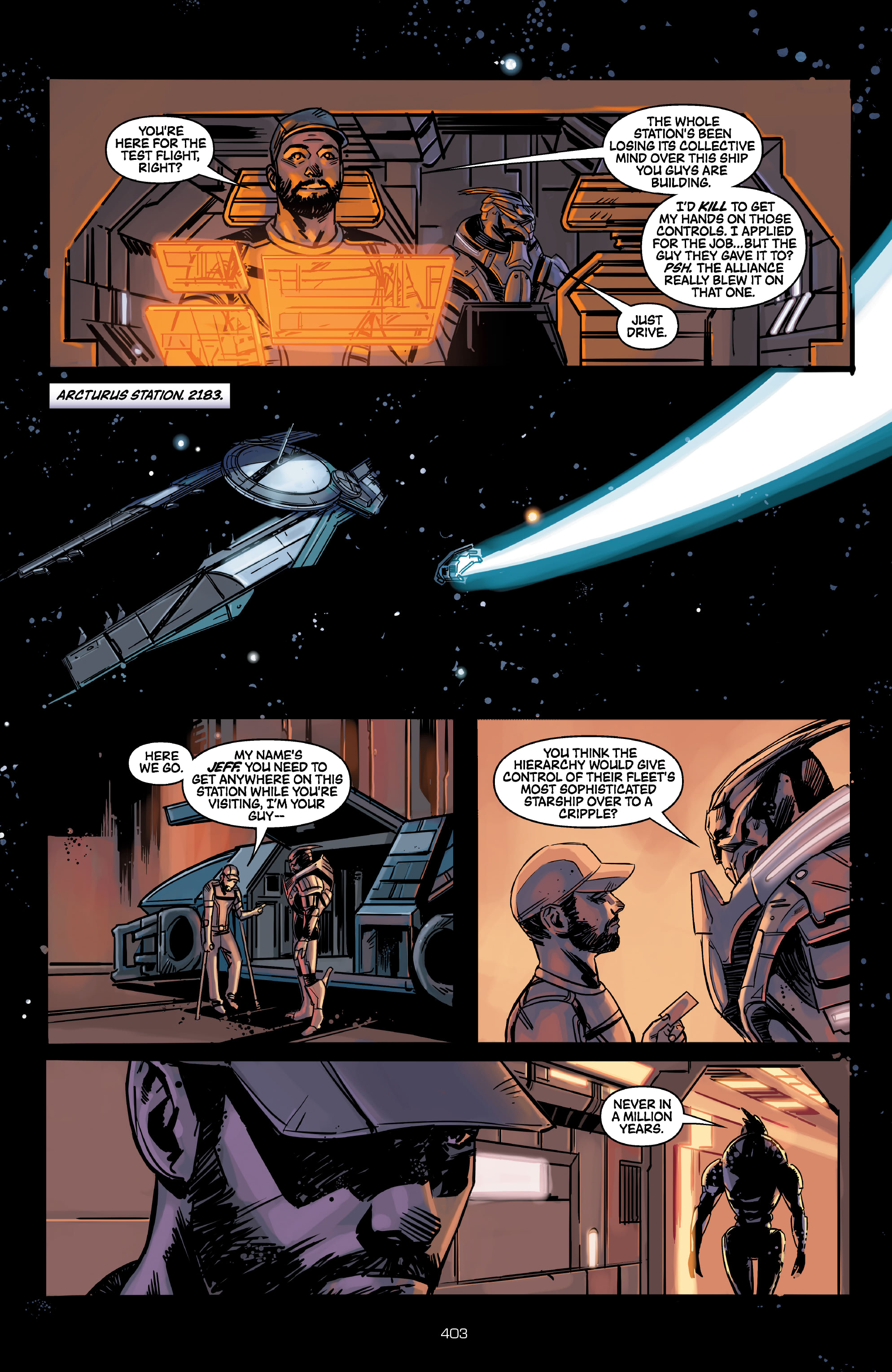 Mass Effect: The Complete Comics (2020) issue Omnibus - Page 403