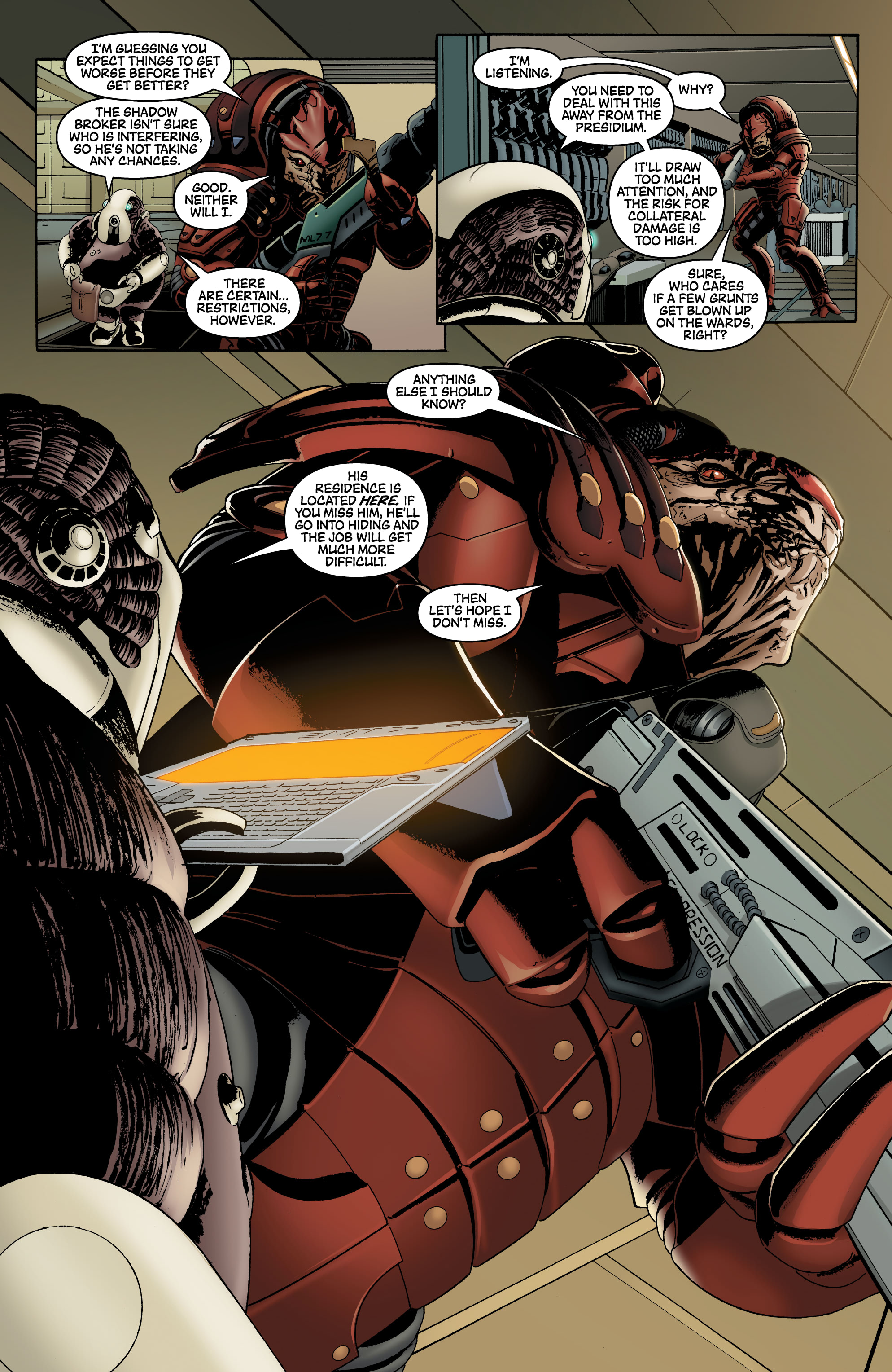 Mass Effect: The Complete Comics (2020) issue Omnibus - Page 456