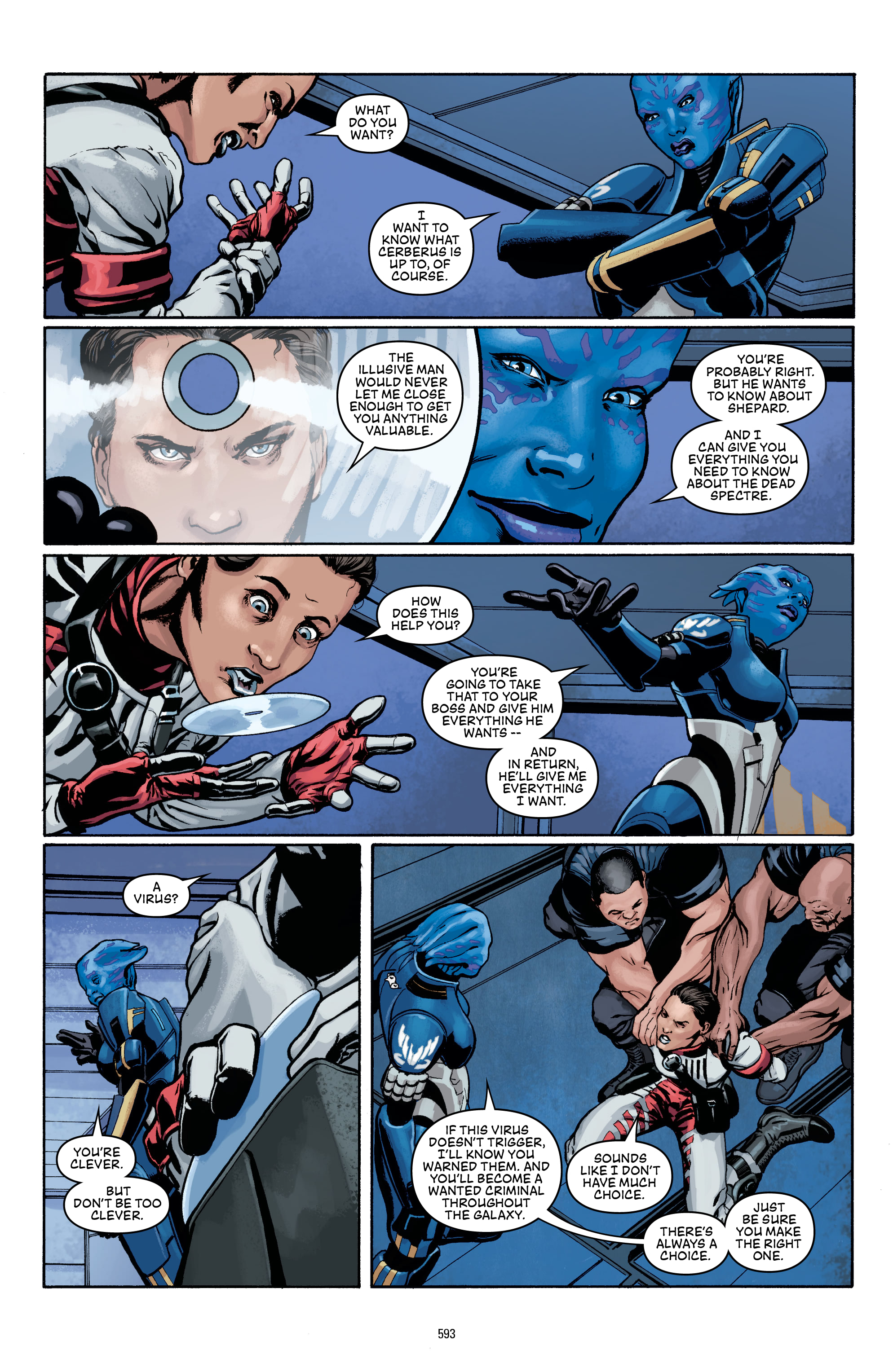 Mass Effect: The Complete Comics (2020) issue Omnibus - Page 591