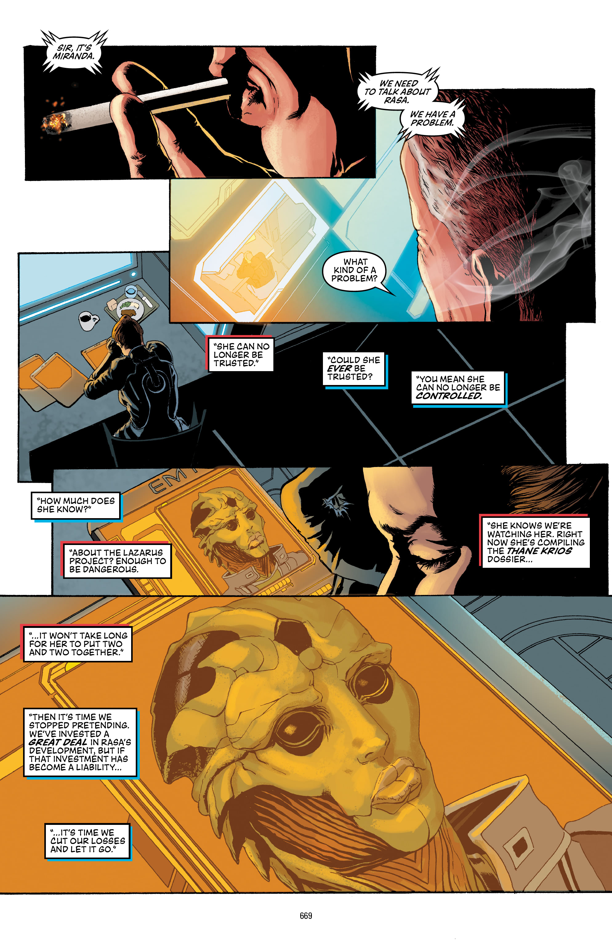 Mass Effect: The Complete Comics (2020) issue Omnibus - Page 666