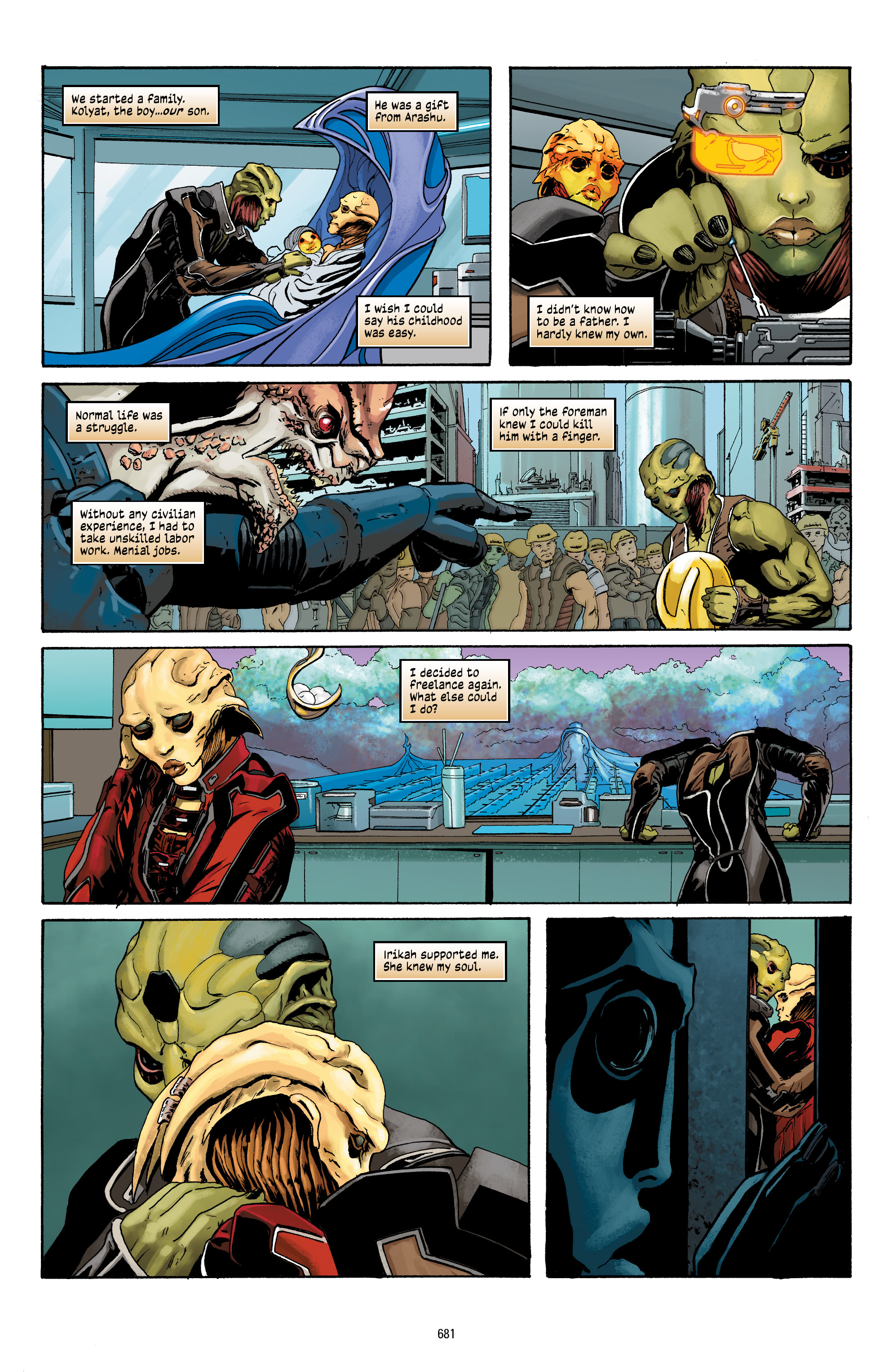 Mass Effect: The Complete Comics (2020) issue Omnibus - Page 678