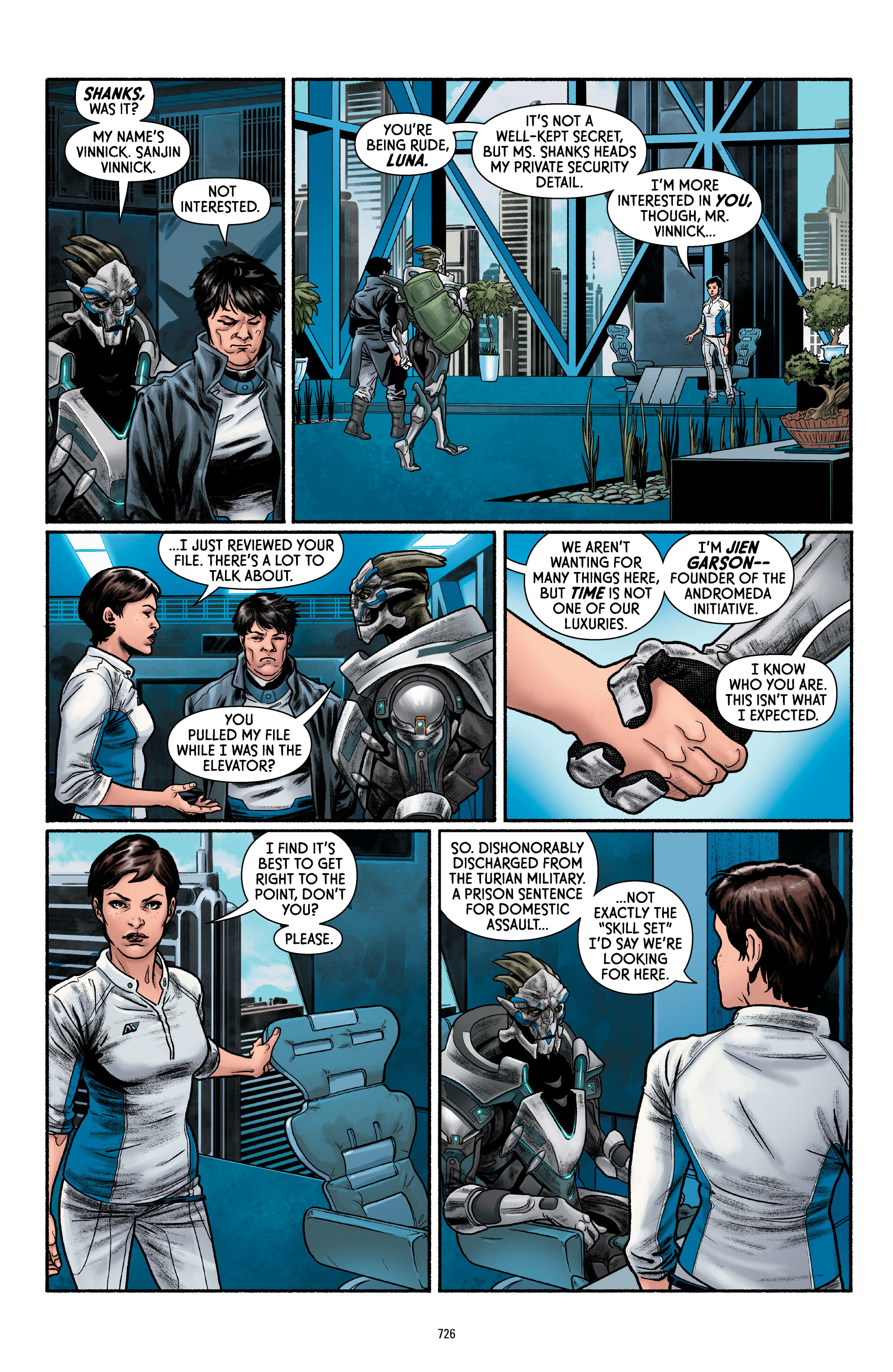 Mass Effect: The Complete Comics (2020) issue Omnibus - Page 723