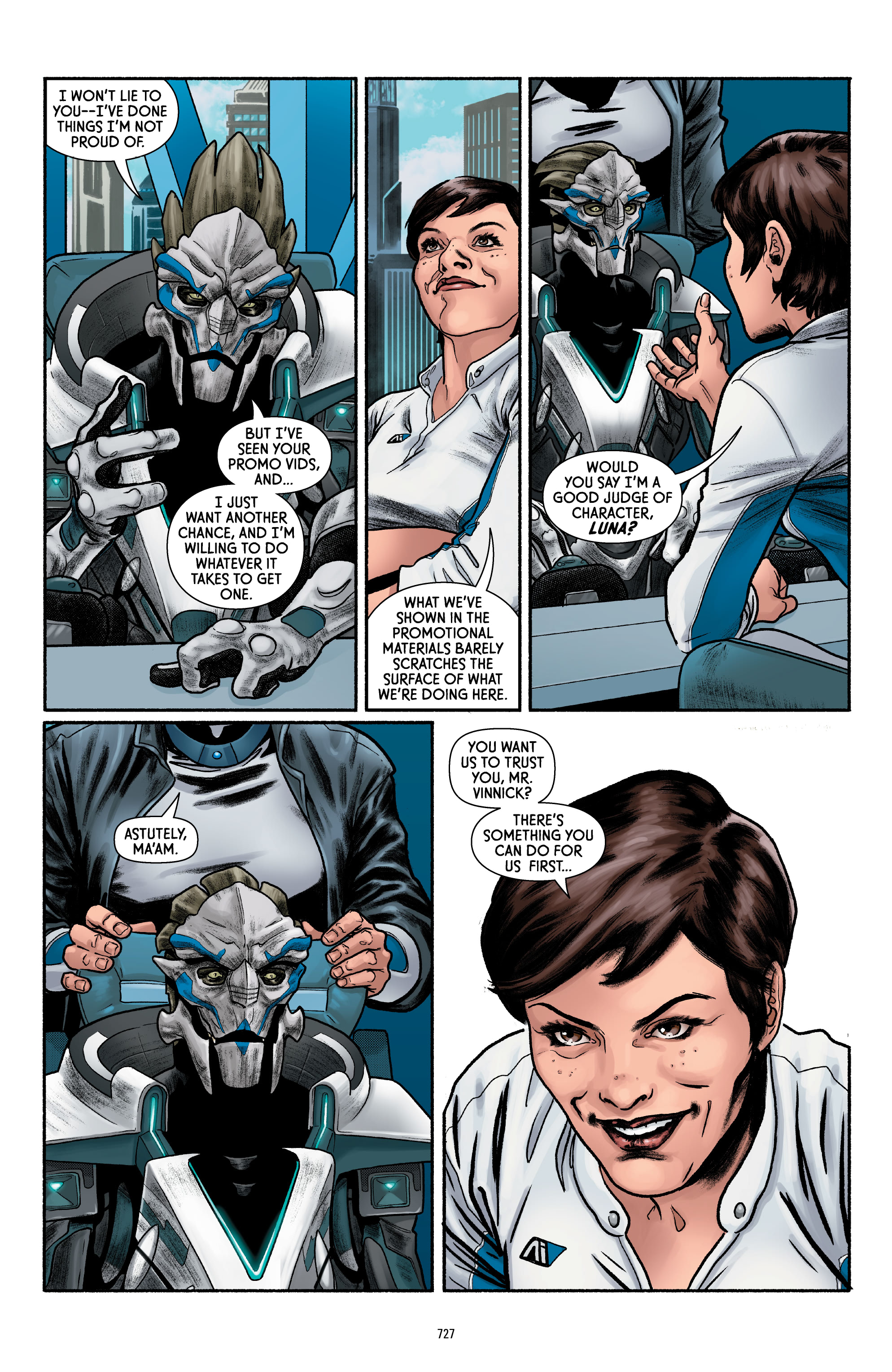 Mass Effect: The Complete Comics (2020) issue Omnibus - Page 724