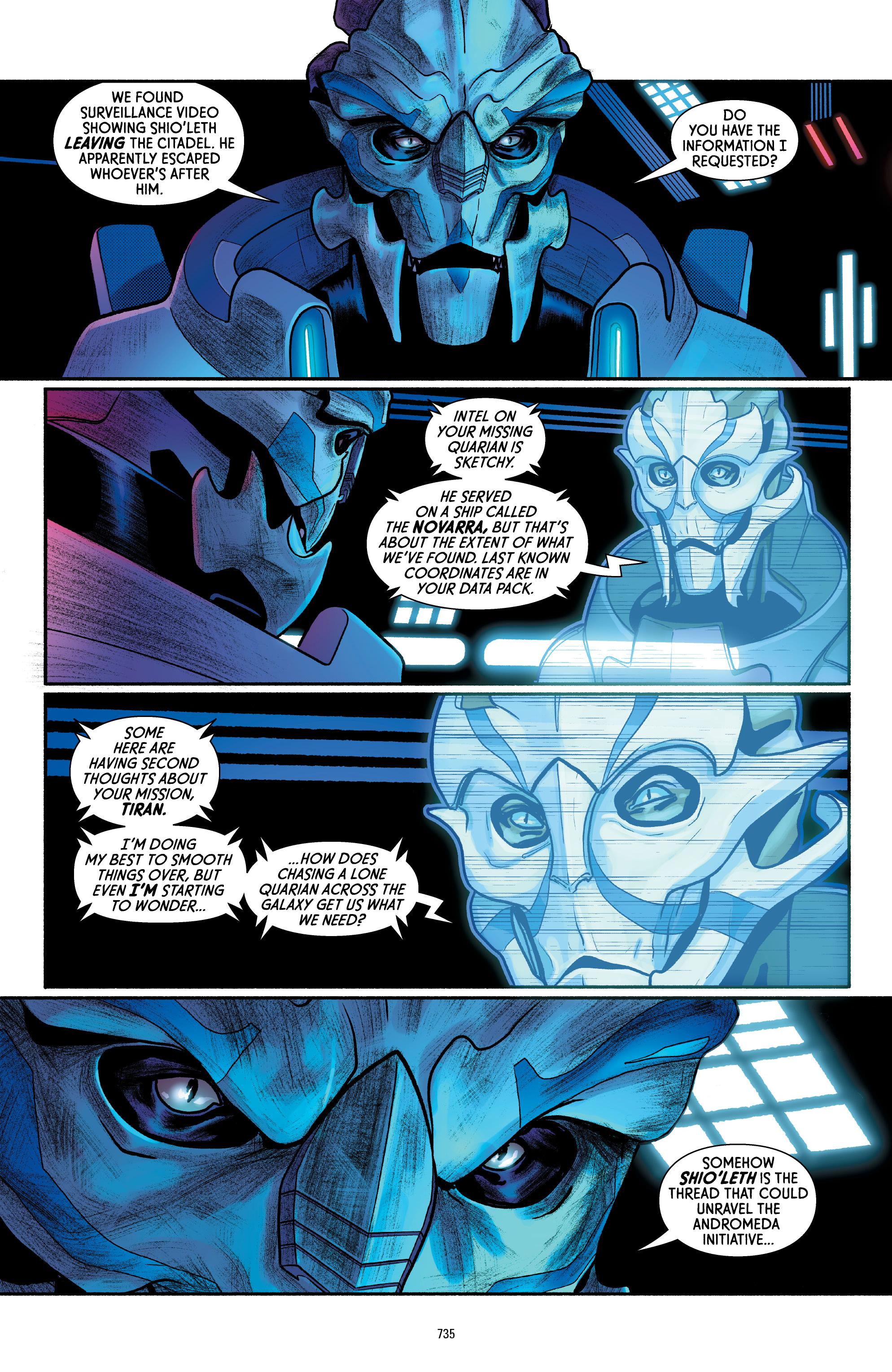 Mass Effect: The Complete Comics (2020) issue Omnibus - Page 732