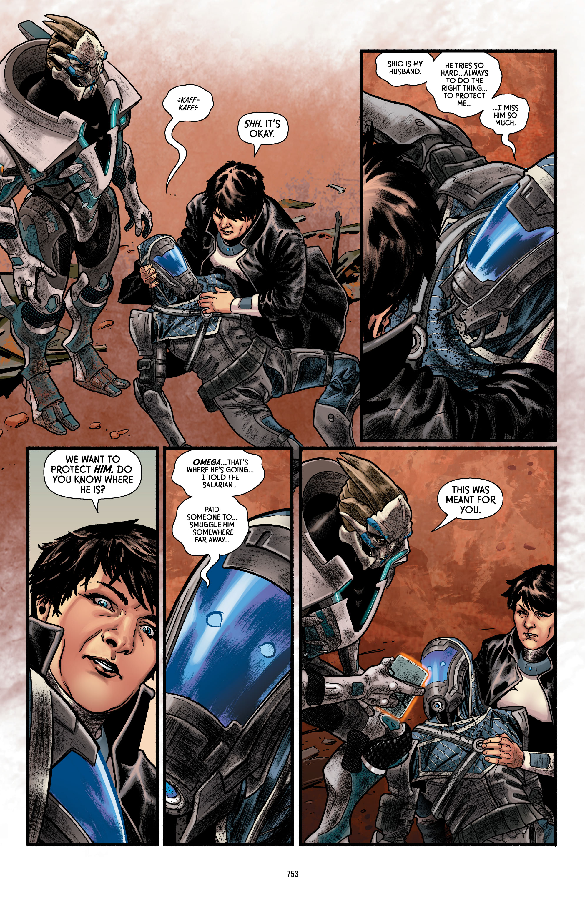 Mass Effect: The Complete Comics (2020) issue Omnibus - Page 750