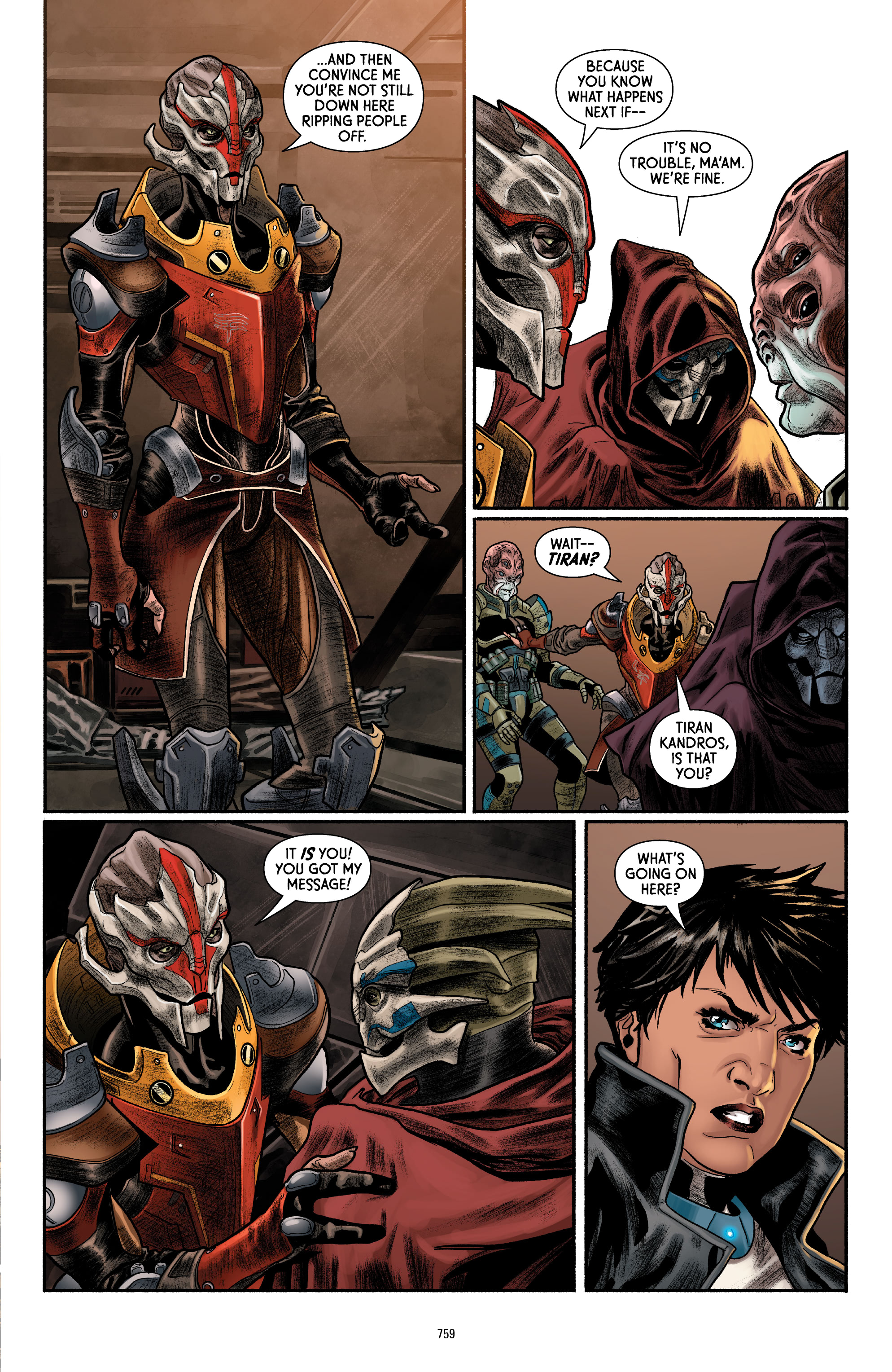 Mass Effect: The Complete Comics (2020) issue Omnibus - Page 756