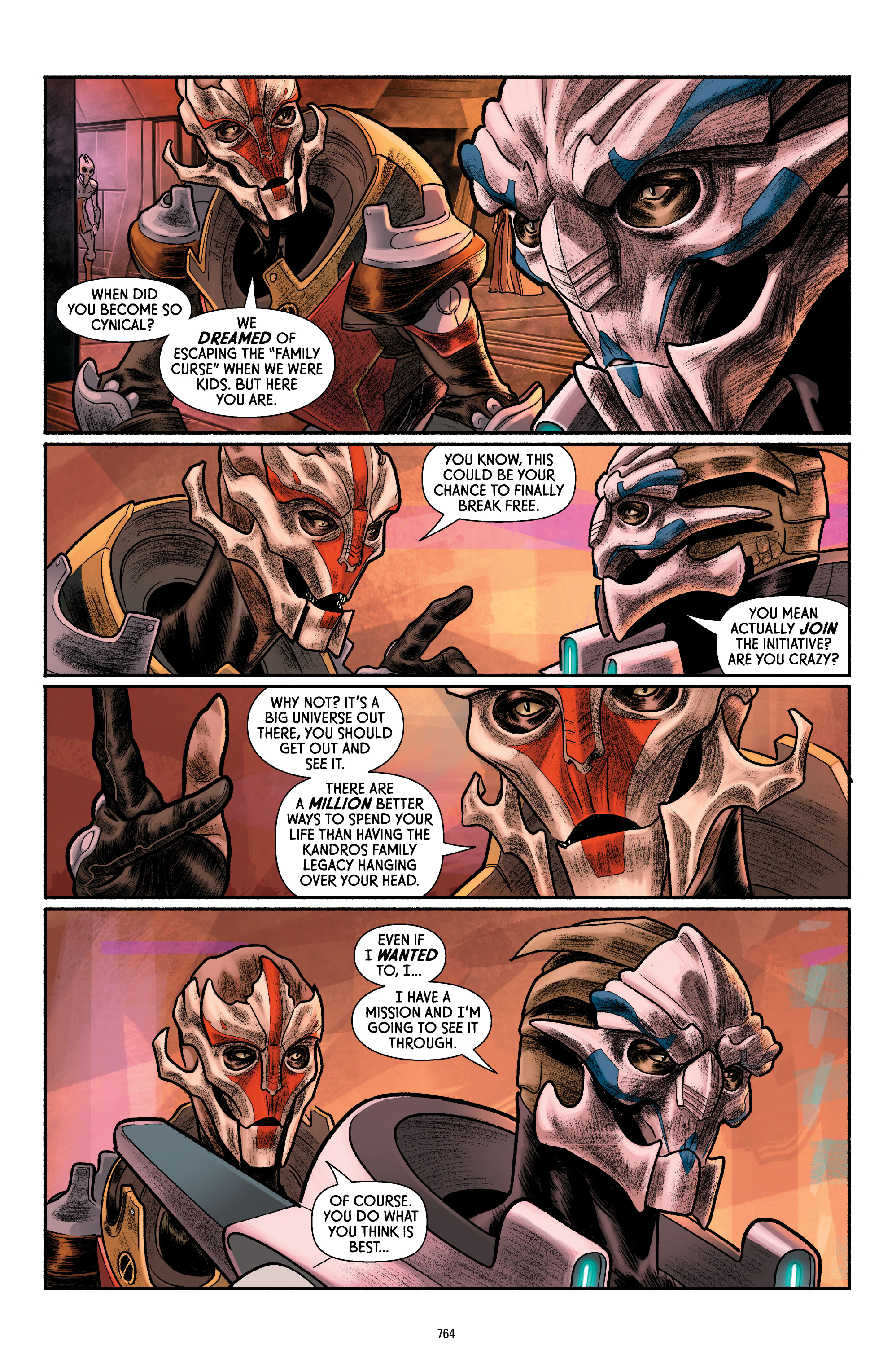 Mass Effect: The Complete Comics (2020) issue Omnibus - Page 761