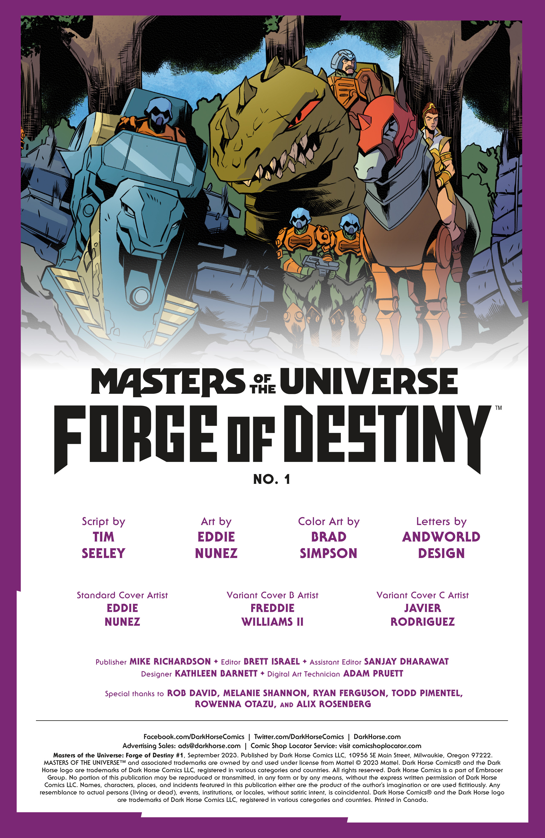 Masters of the Universe: Forge of Destiny (2023-) issue 1 - Page 2