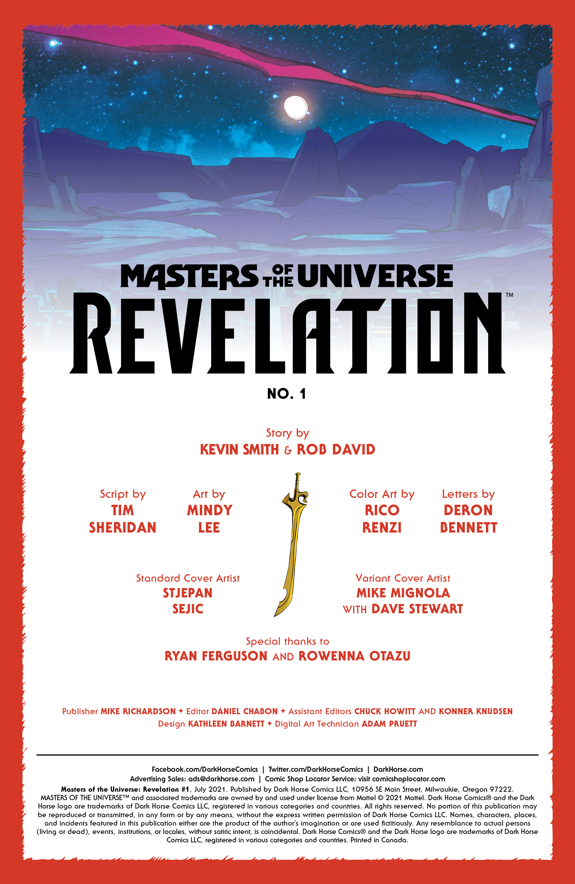 Masters of the Universe: Revelation (2021-) issue 1 - Page 2