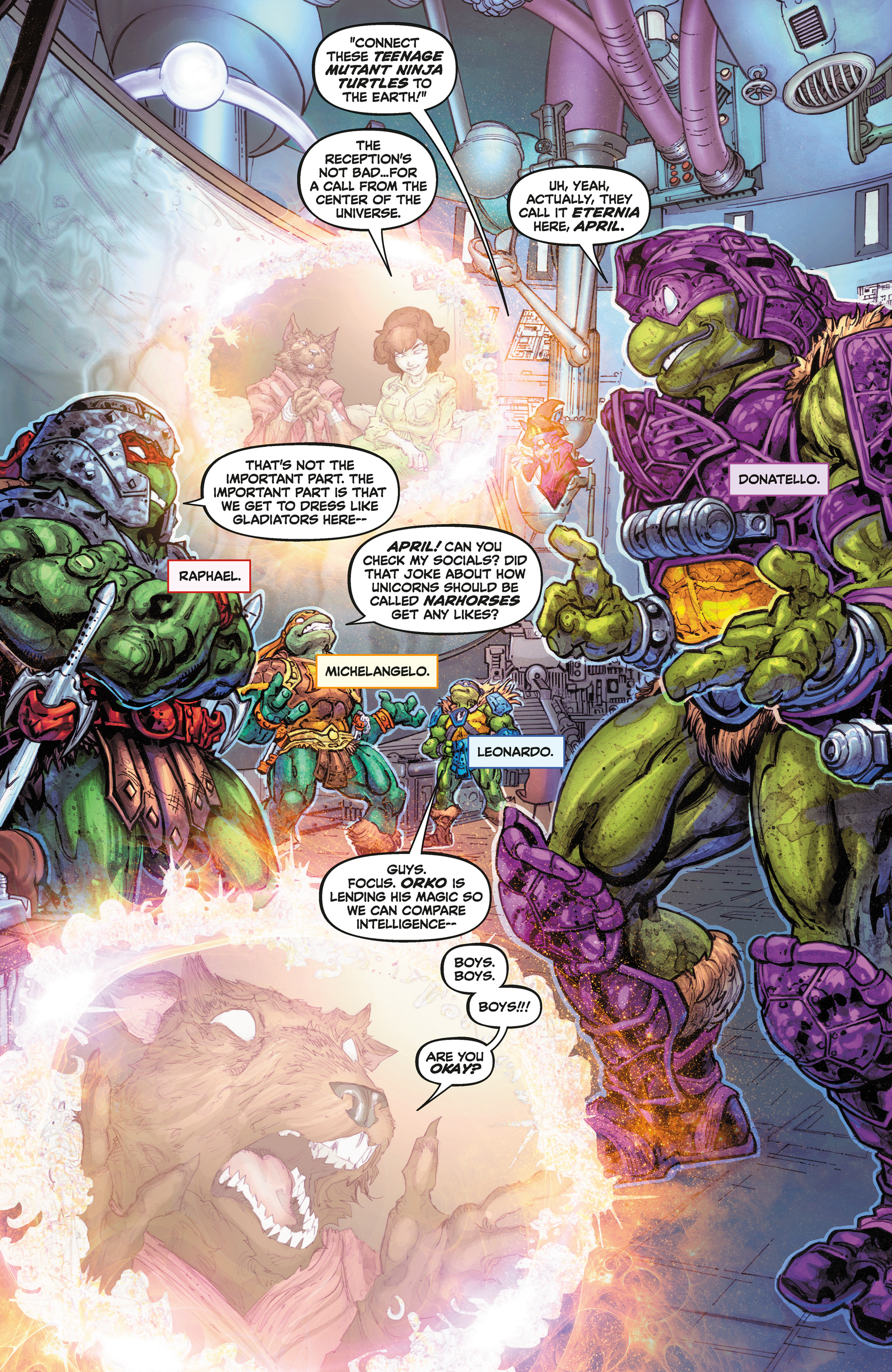 Masters of the Universe / Teenage Mutant Ninja Turtles: Turtles of Grayskull (2024-) issue 1 - Page 4