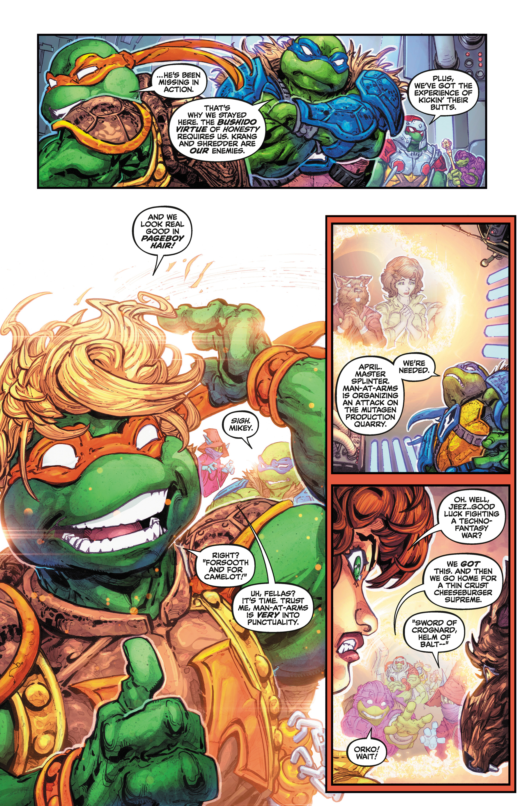 Masters of the Universe / Teenage Mutant Ninja Turtles: Turtles of Grayskull (2024-) issue 1 - Page 7