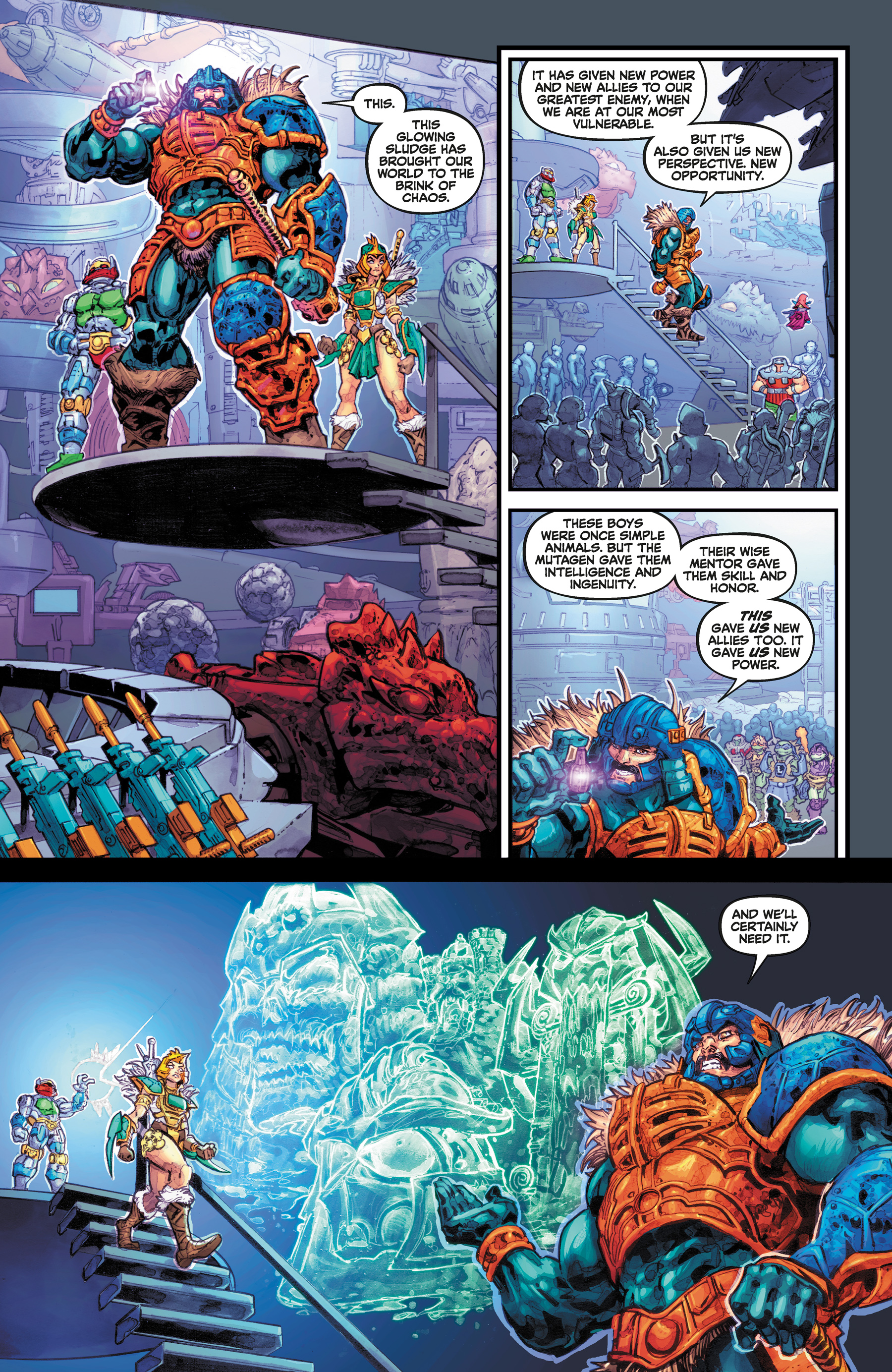 Masters of the Universe / Teenage Mutant Ninja Turtles: Turtles of Grayskull (2024-) issue 1 - Page 9