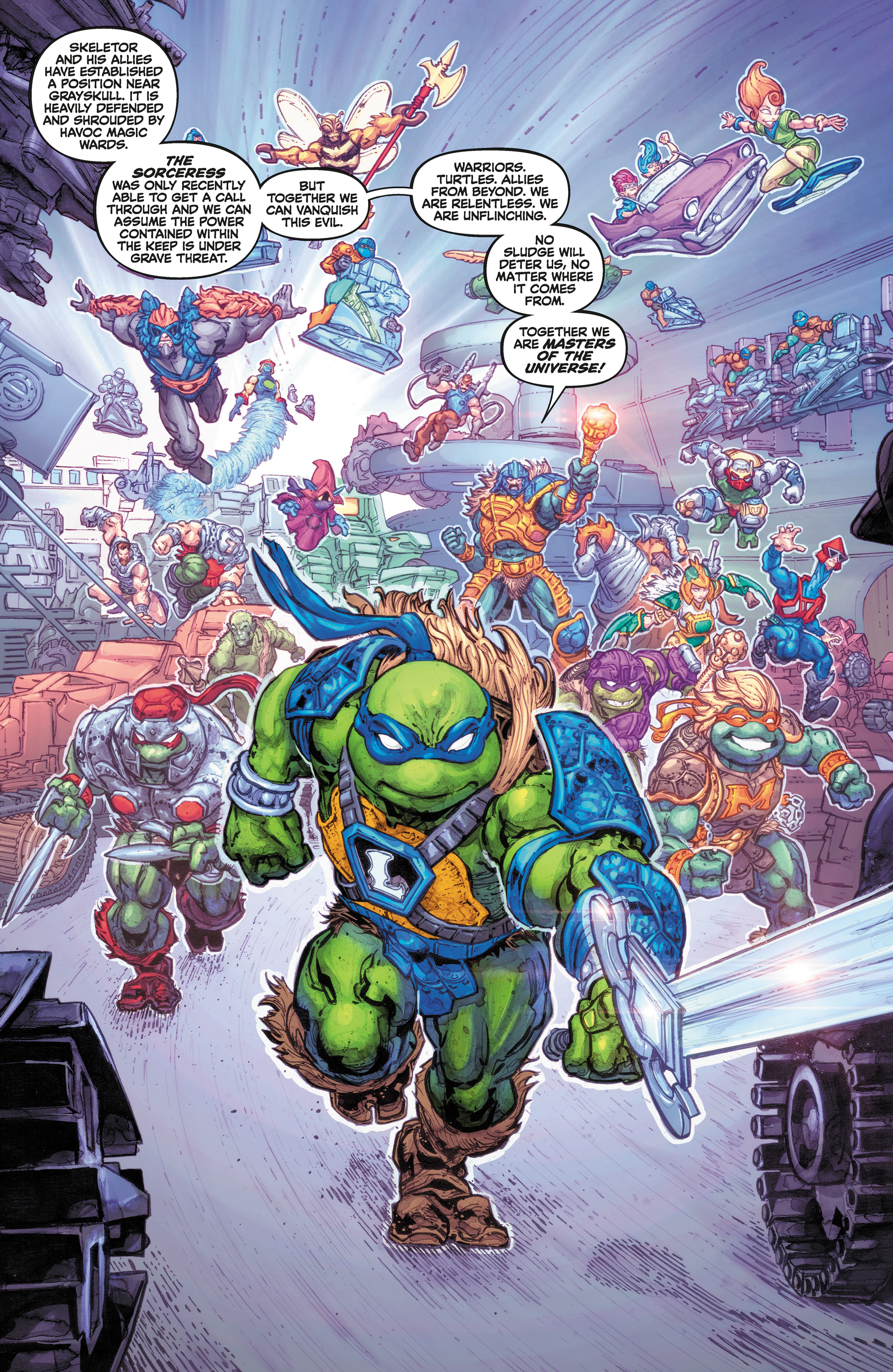 Masters of the Universe / Teenage Mutant Ninja Turtles: Turtles of Grayskull (2024-) issue 1 - Page 10