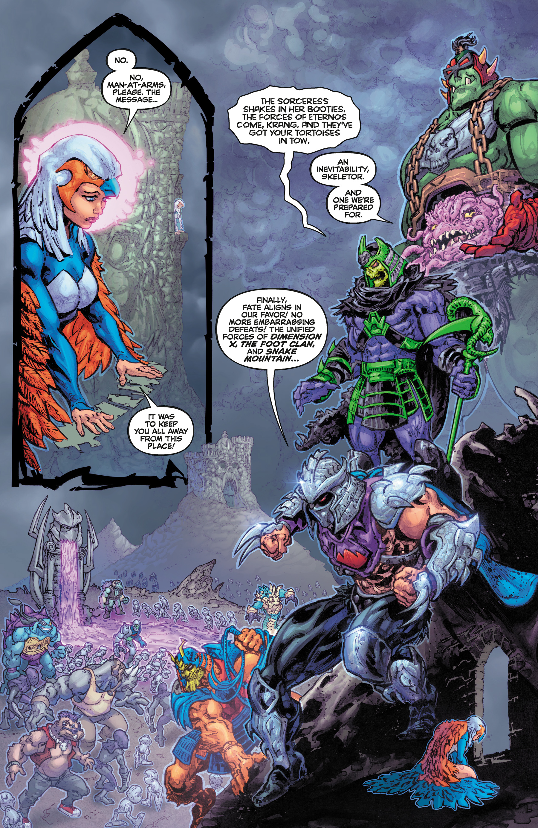 Masters of the Universe / Teenage Mutant Ninja Turtles: Turtles of Grayskull (2024-) issue 1 - Page 11