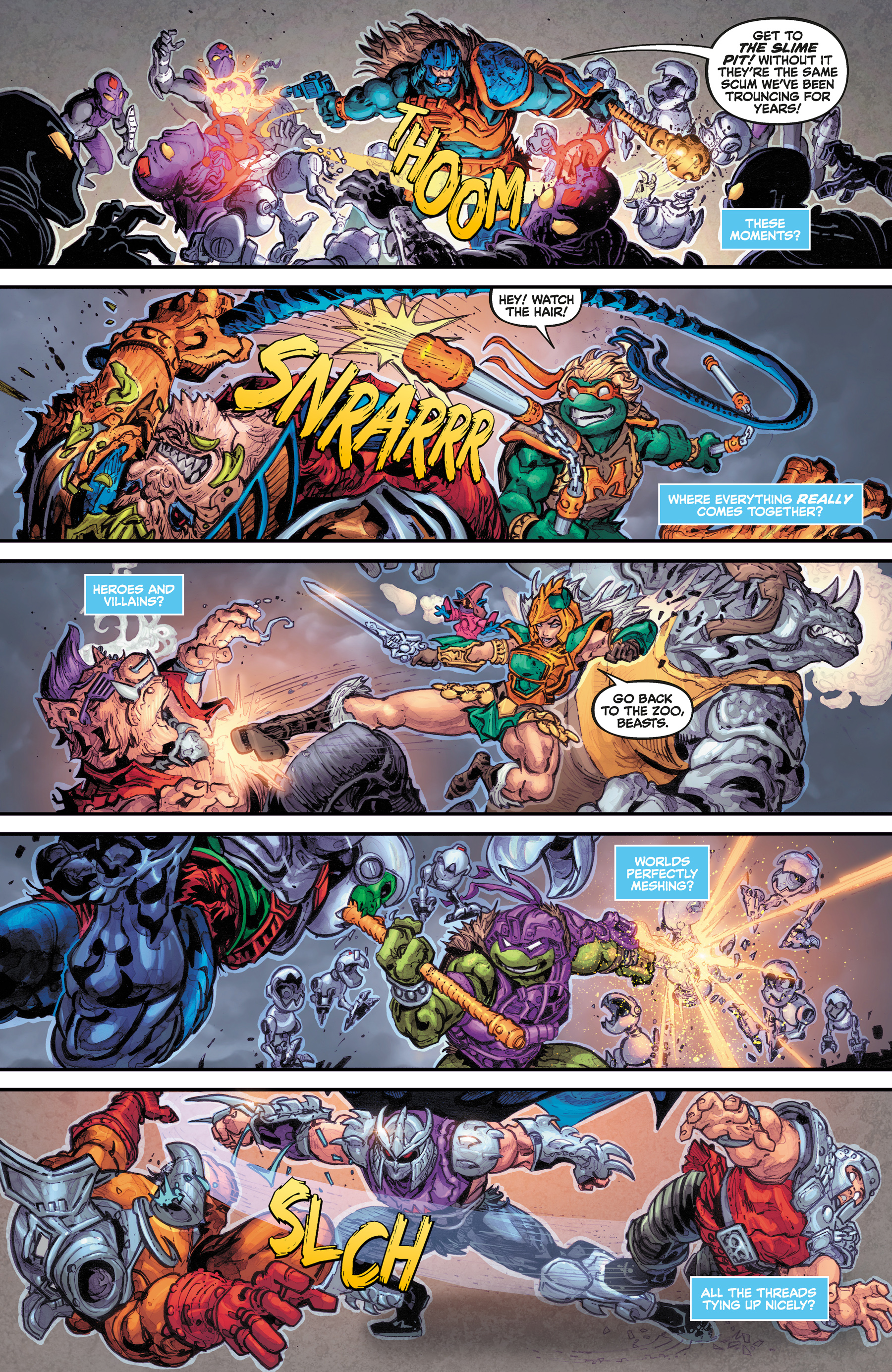 Masters of the Universe / Teenage Mutant Ninja Turtles: Turtles of Grayskull (2024-) issue 1 - Page 13