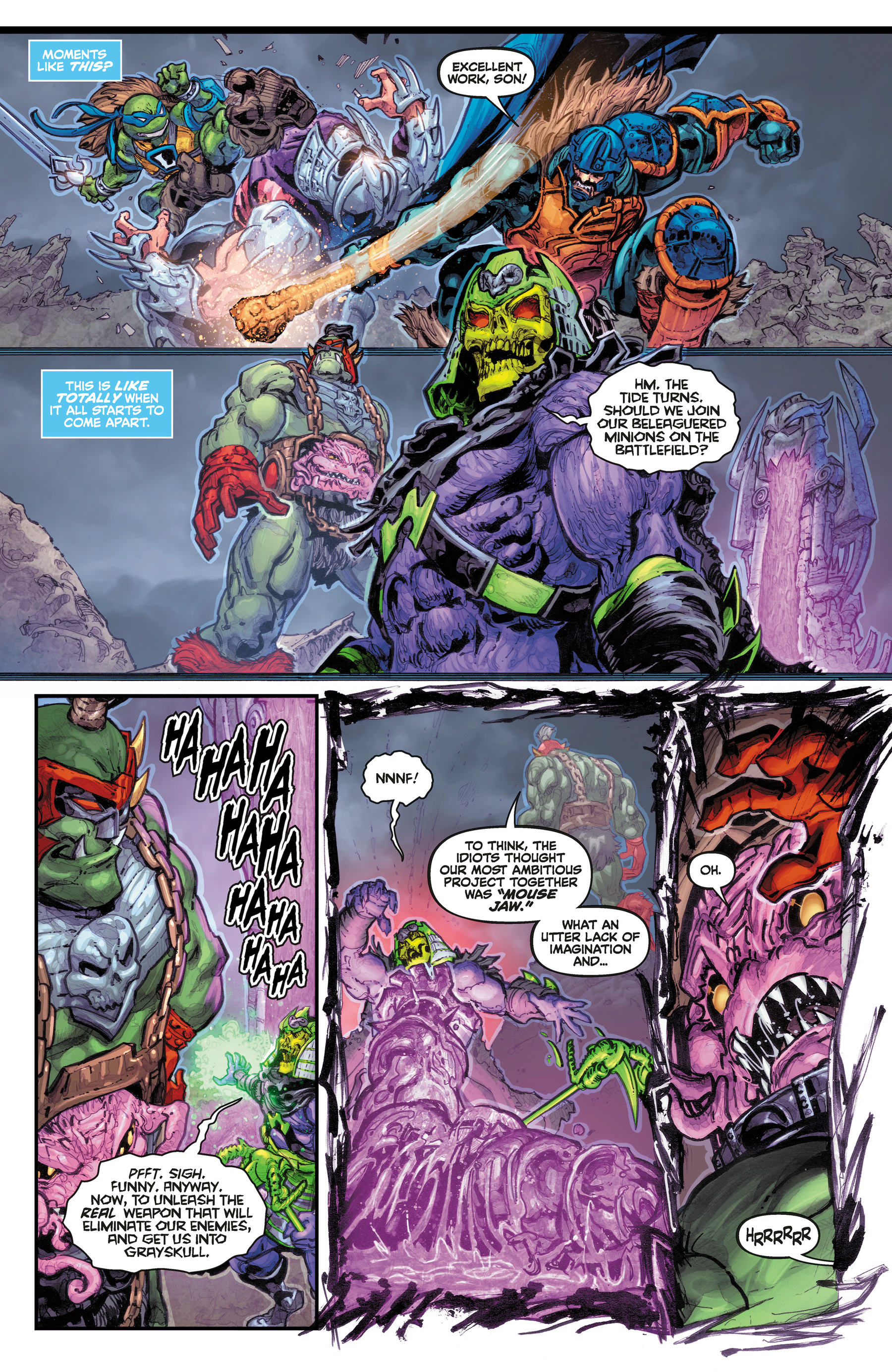 Masters of the Universe / Teenage Mutant Ninja Turtles: Turtles of Grayskull (2024-) issue 1 - Page 14