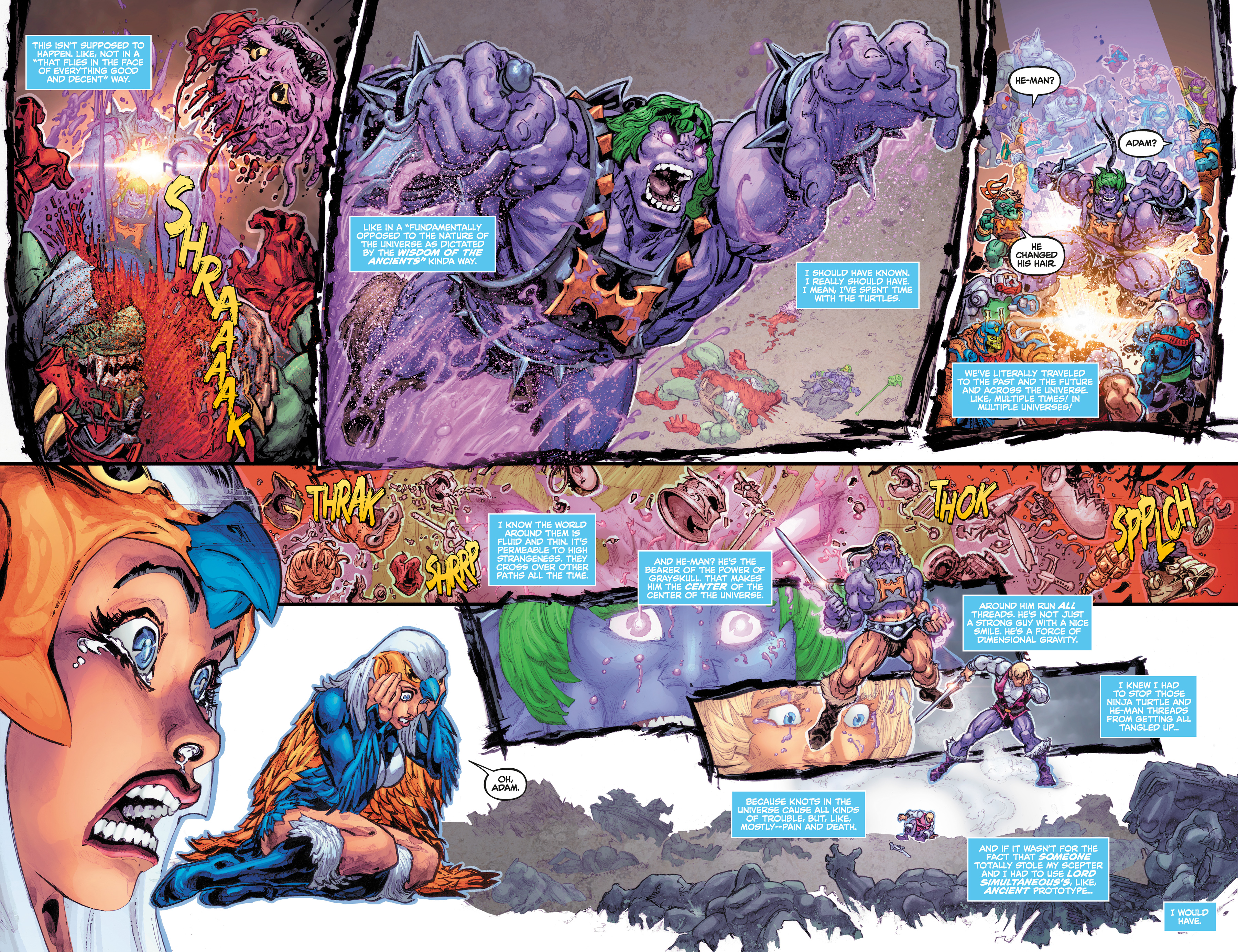 Masters of the Universe / Teenage Mutant Ninja Turtles: Turtles of Grayskull (2024-) issue 1 - Page 15