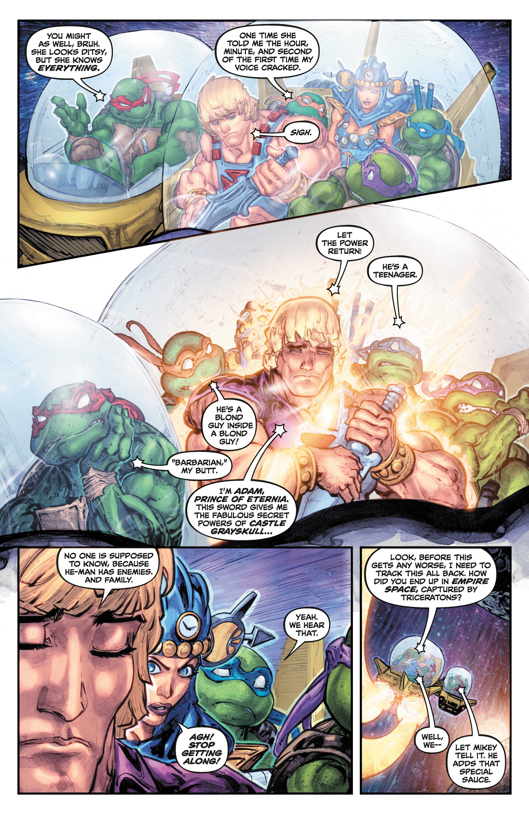 Masters of the Universe / Teenage Mutant Ninja Turtles: Turtles of Grayskull (2024-): Chapter 2 - Page 12