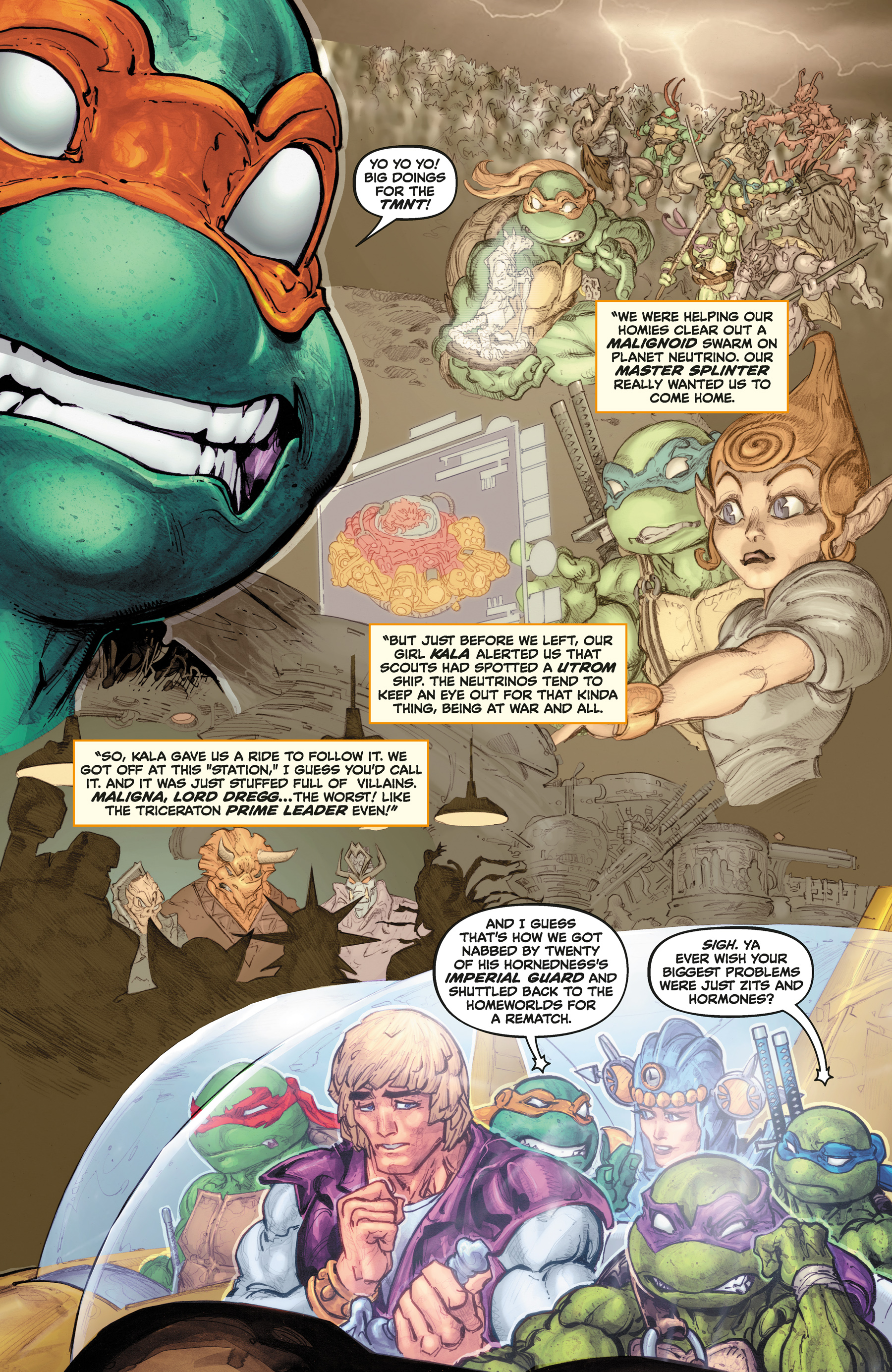 Masters of the Universe / Teenage Mutant Ninja Turtles: Turtles of Grayskull (2024-): Chapter 2 - Page 13