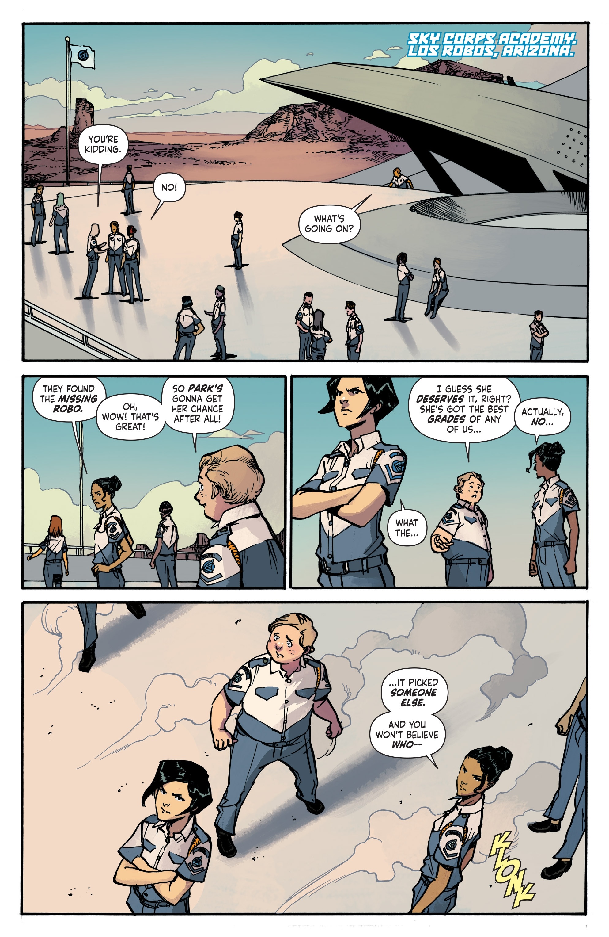 Mech Cadet Yu (2017): Chapter 2 - Page 3