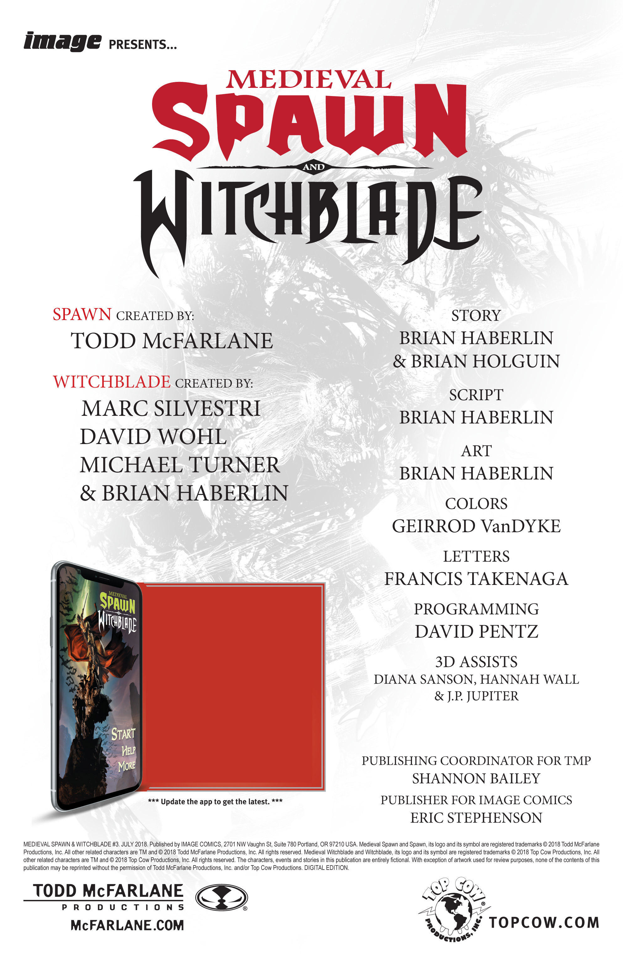 Medieval Spawn and Witchblade (2018-): Chapter 3 - Page 2