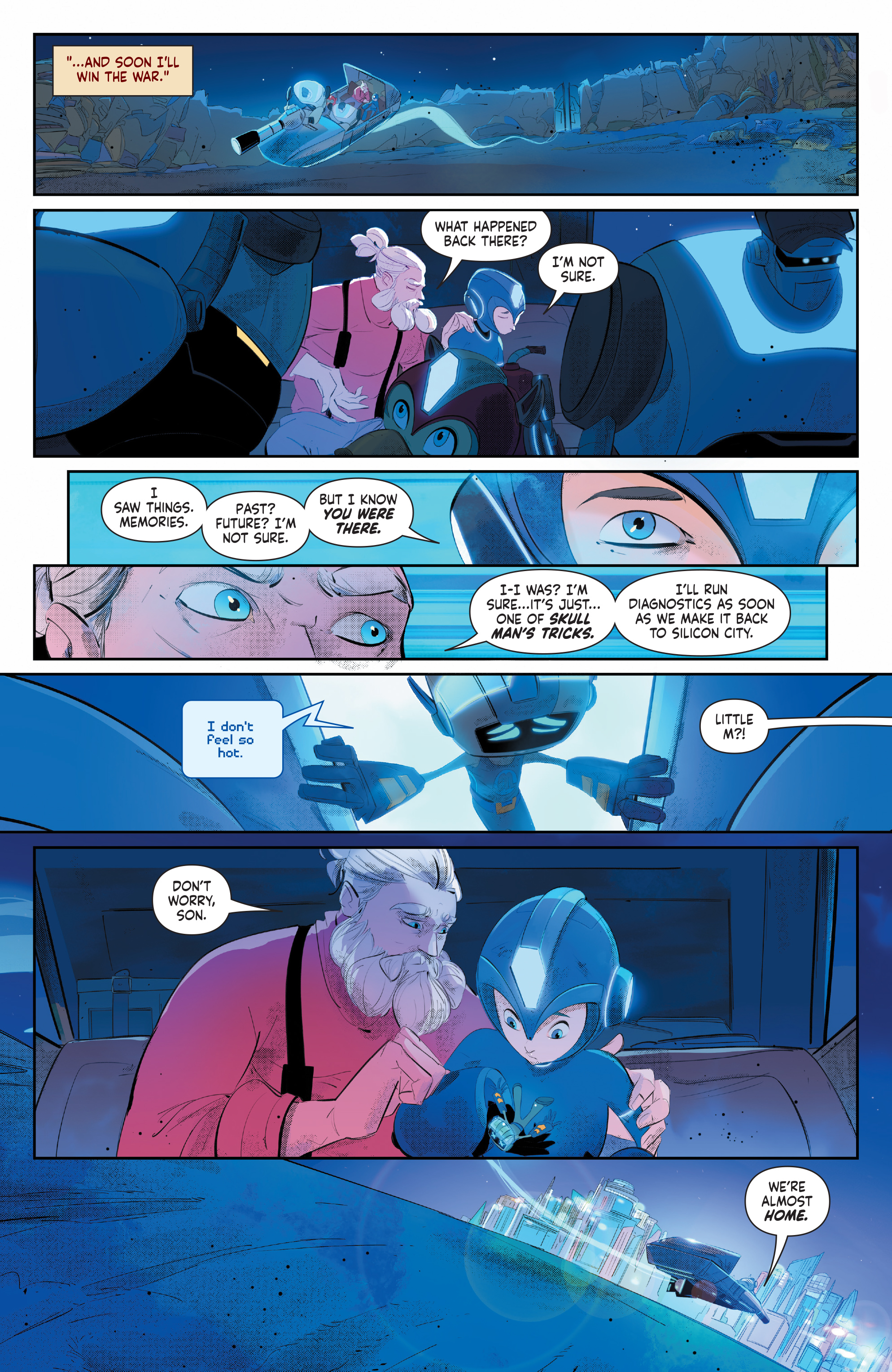 Mega Man Fully Charged Chapter 1 Page