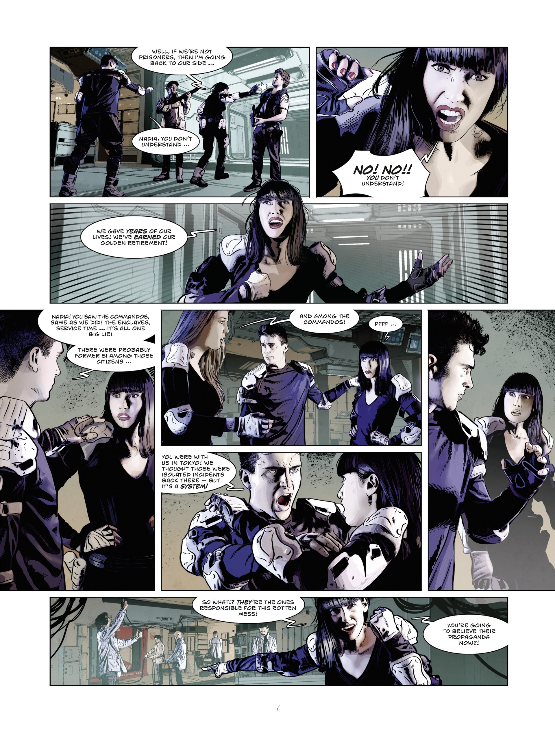 <{ $series->title }} issue 3 - Page 9