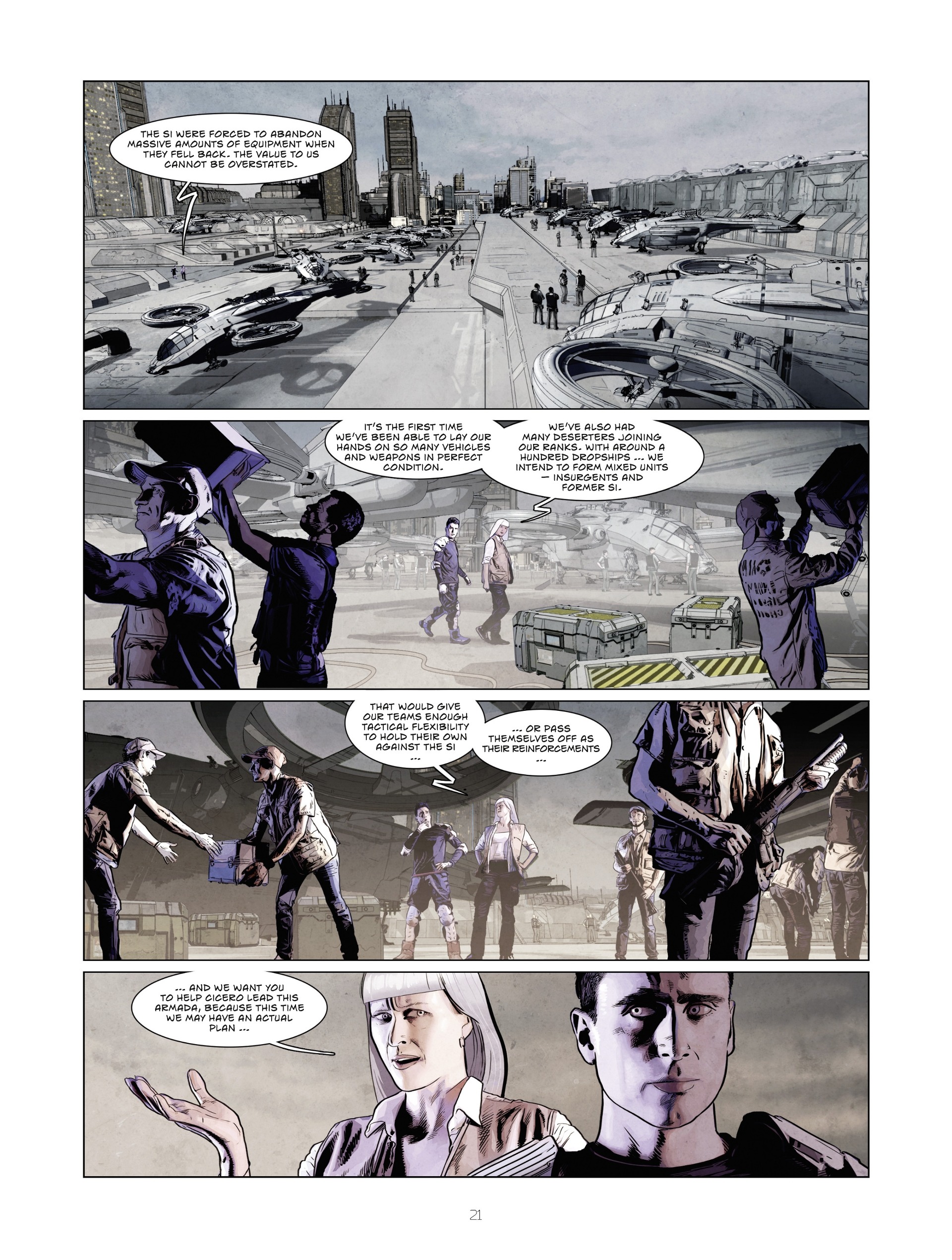 <{ $series->title }} issue 3 - Page 23