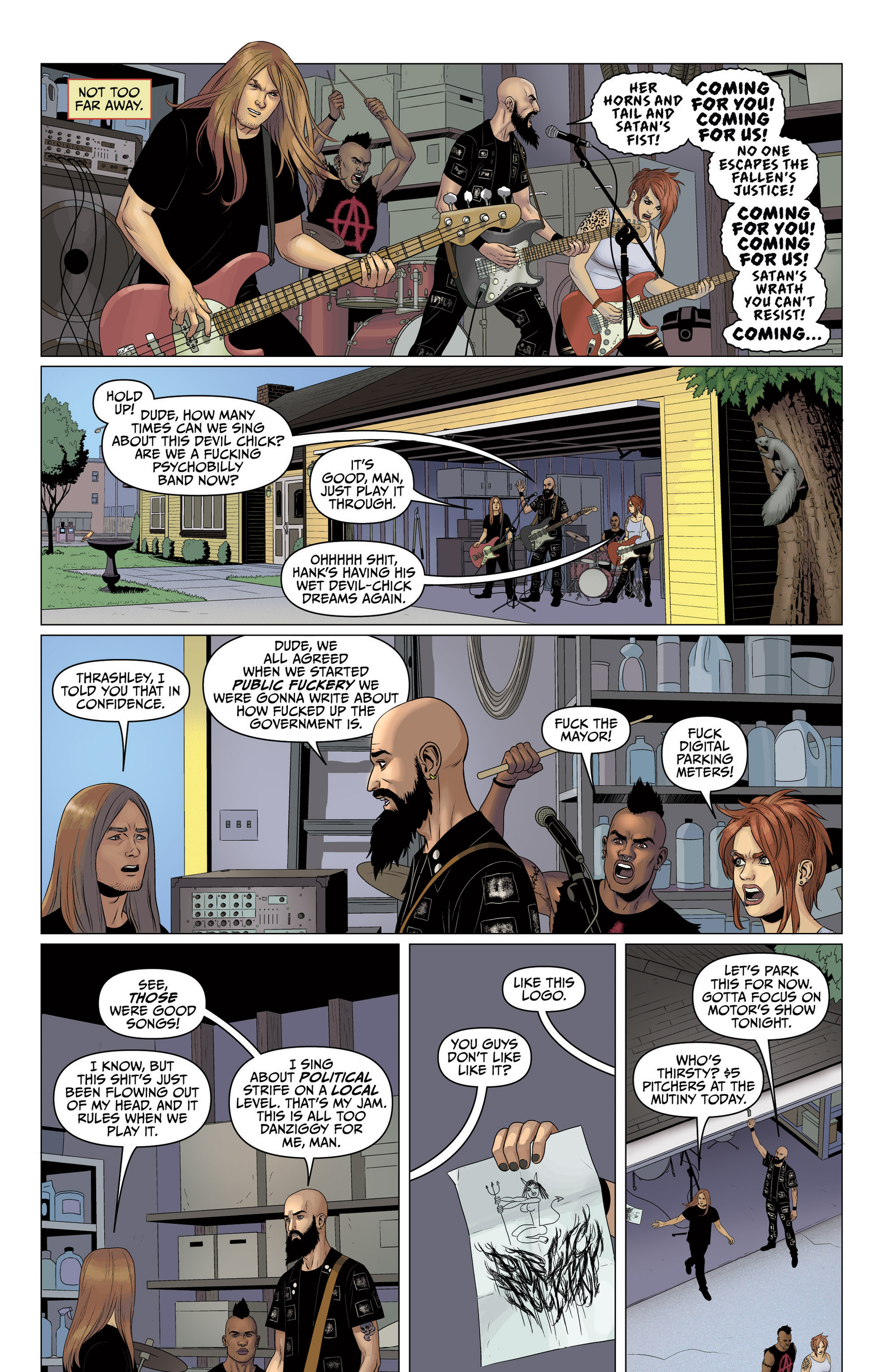 Mercy Sparx: Year One (2016-) issue 1 - Page 8